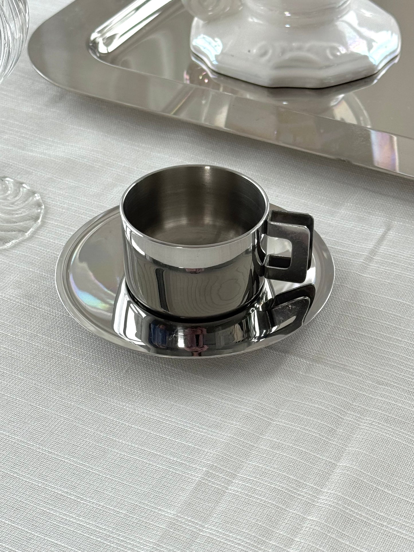 Inox espresso cup