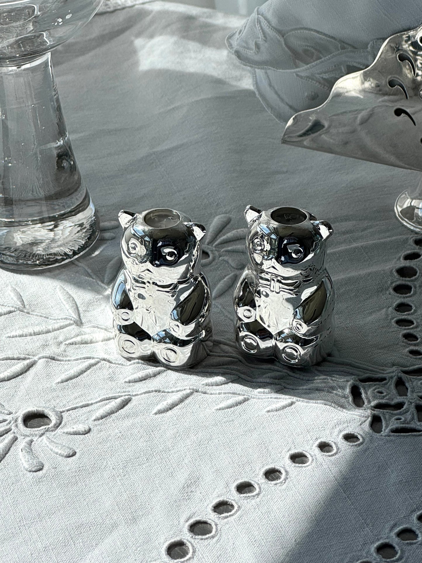 Teddy bear salt and pepper