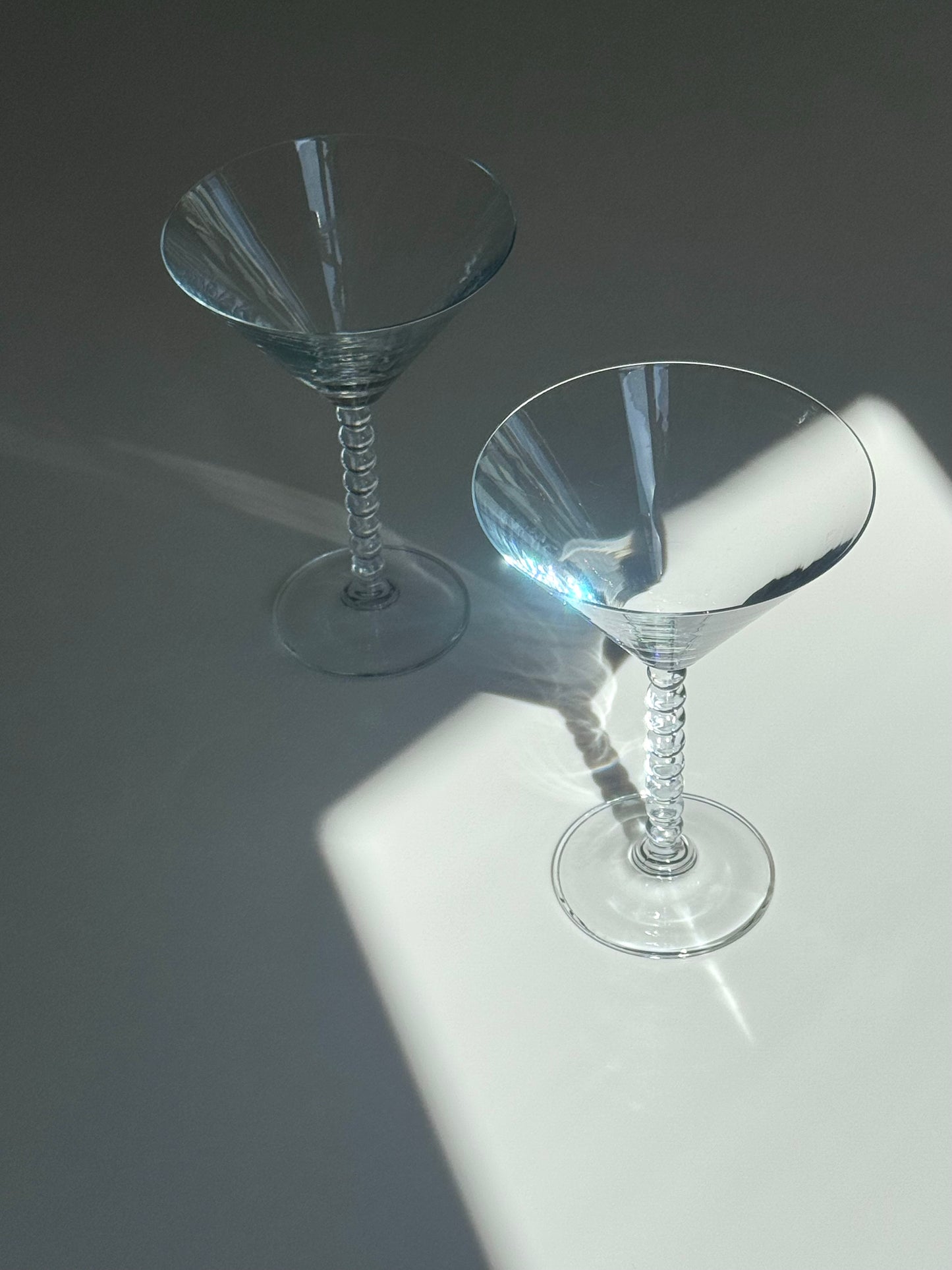 Cocktail glasses