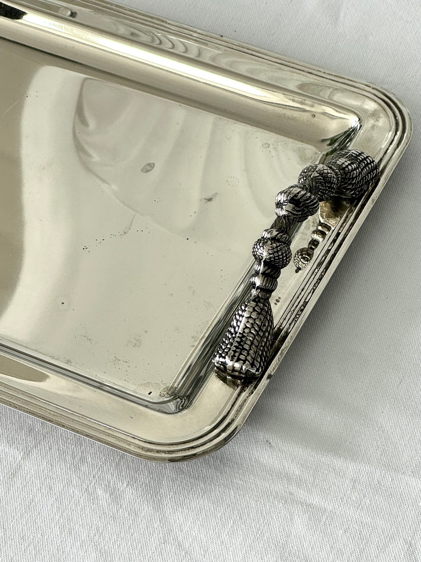 Silver plated tray