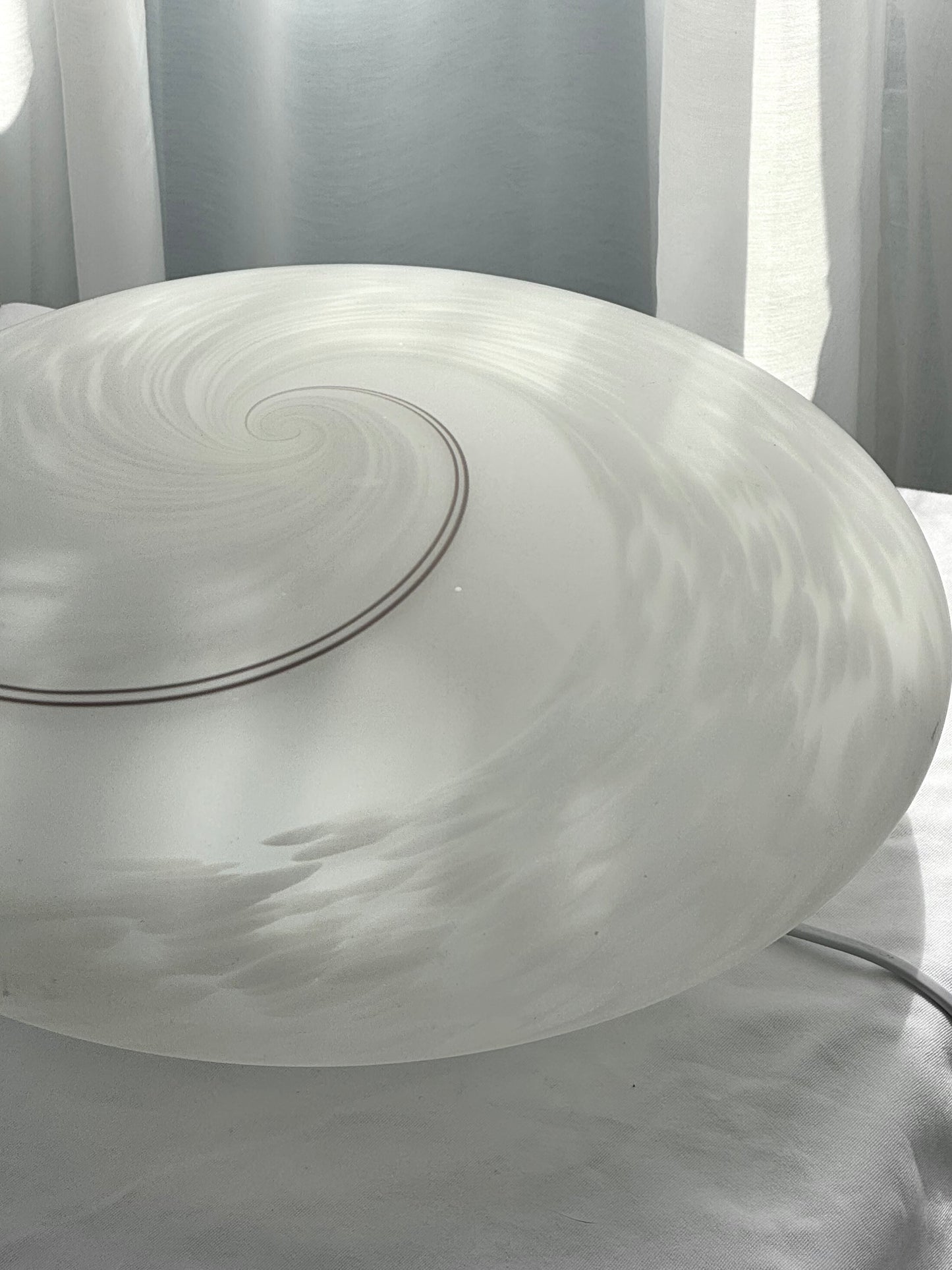 Vintage glass lamp