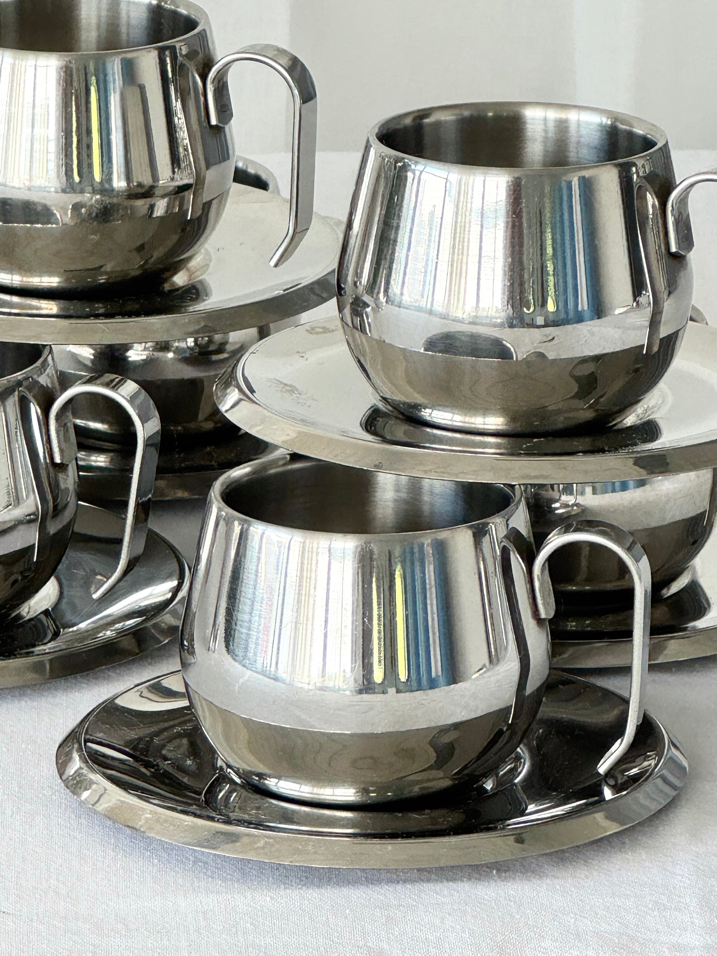 Inox italy espresso cups