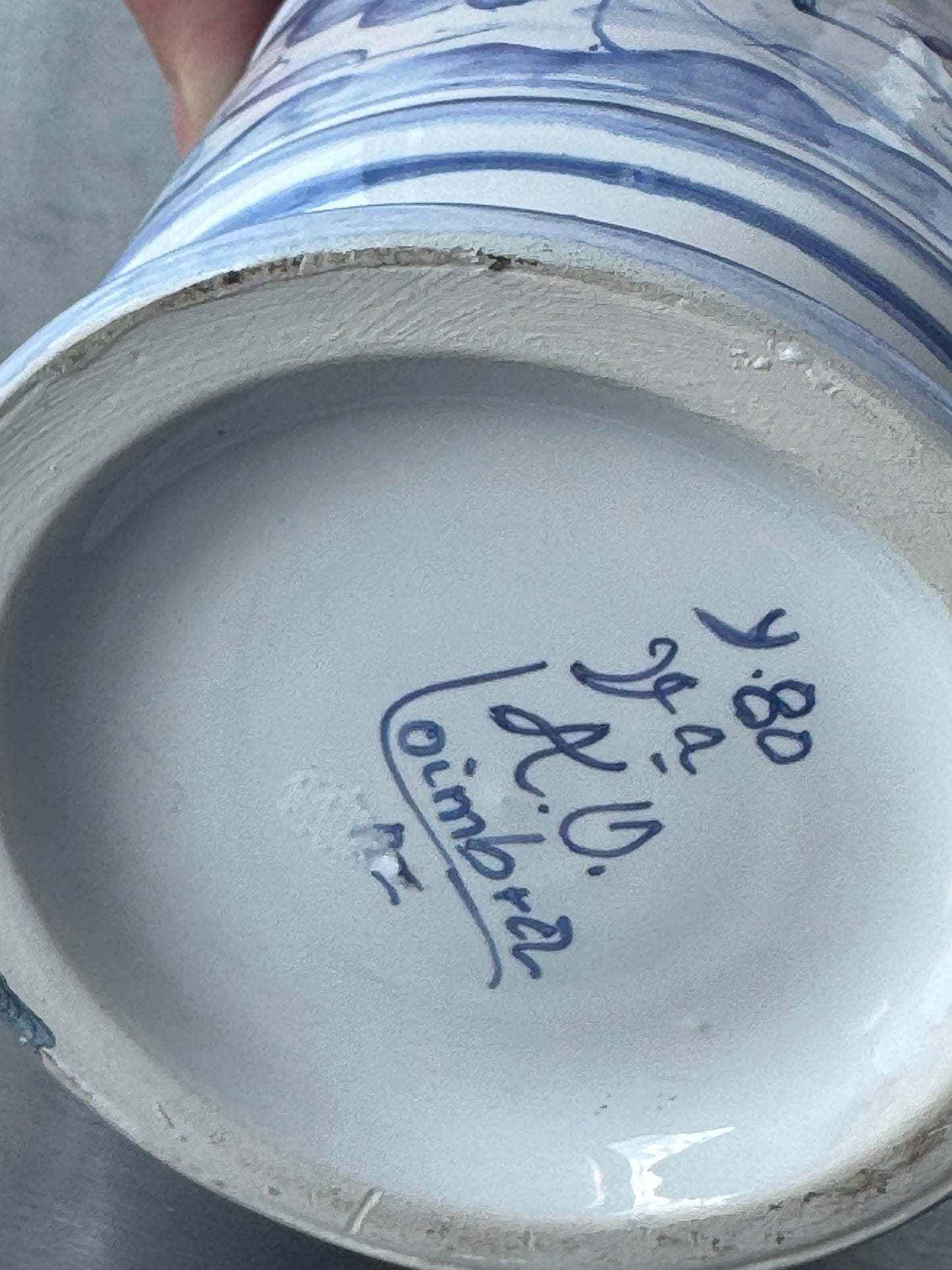 Ceramic jar with lid