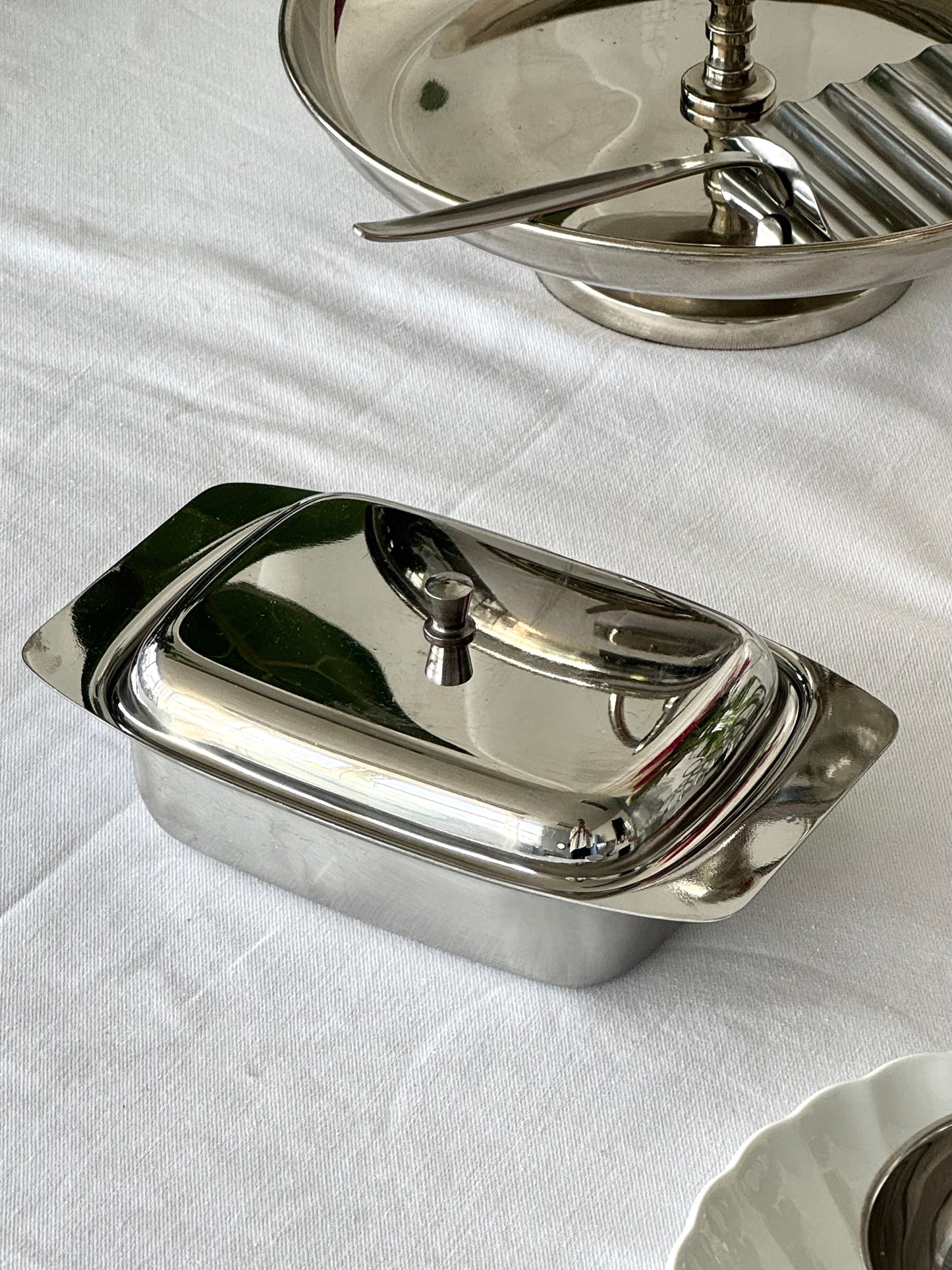 Stainless steel butter box