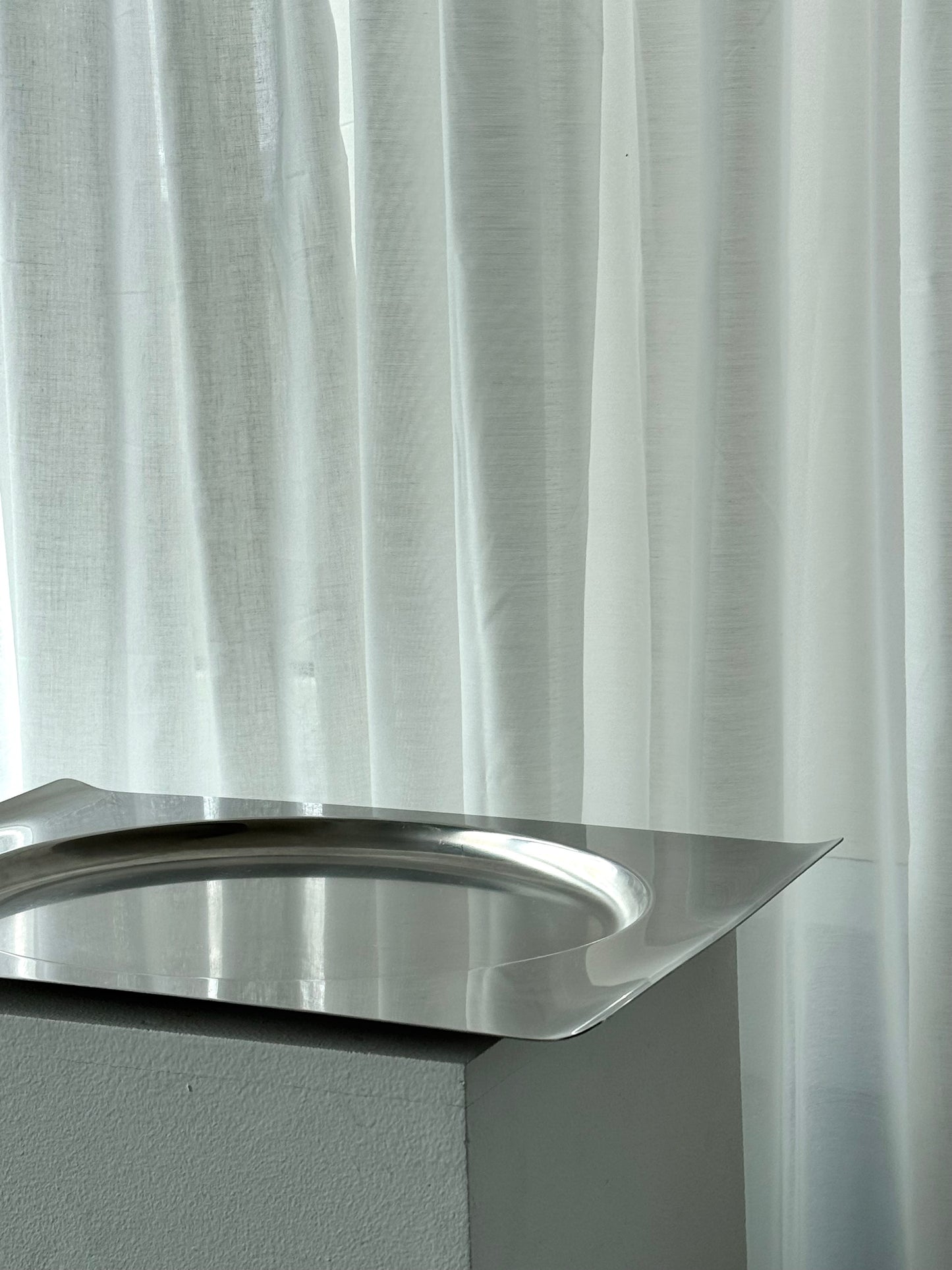 Steel dish