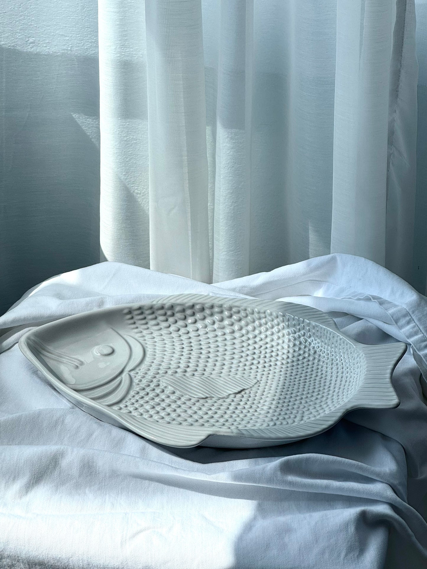 Ceramic fish dish