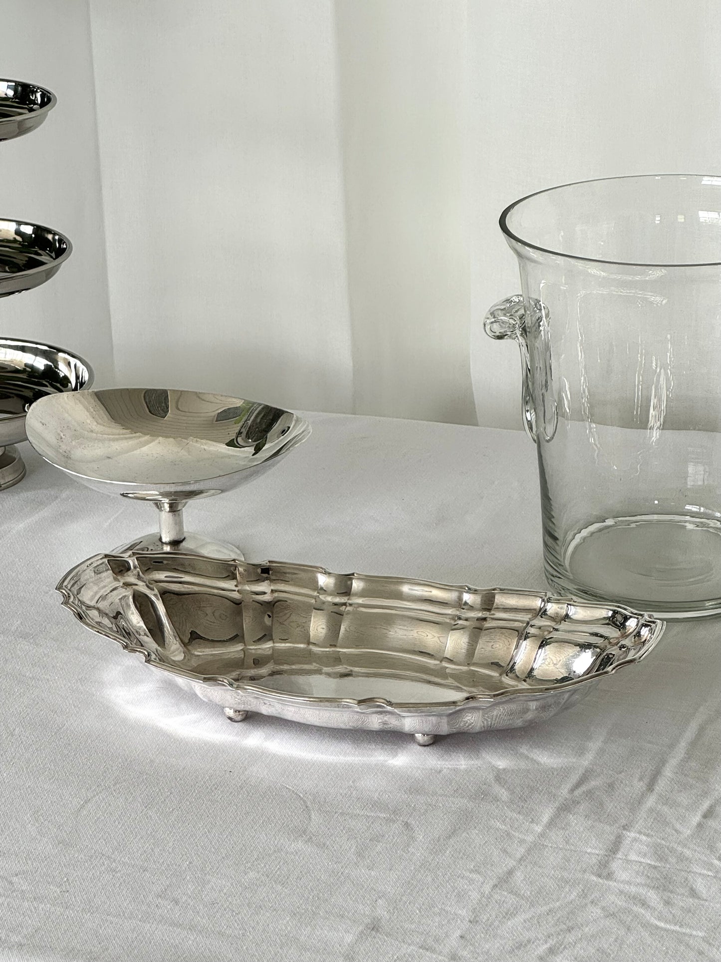 English Silver plate bowl