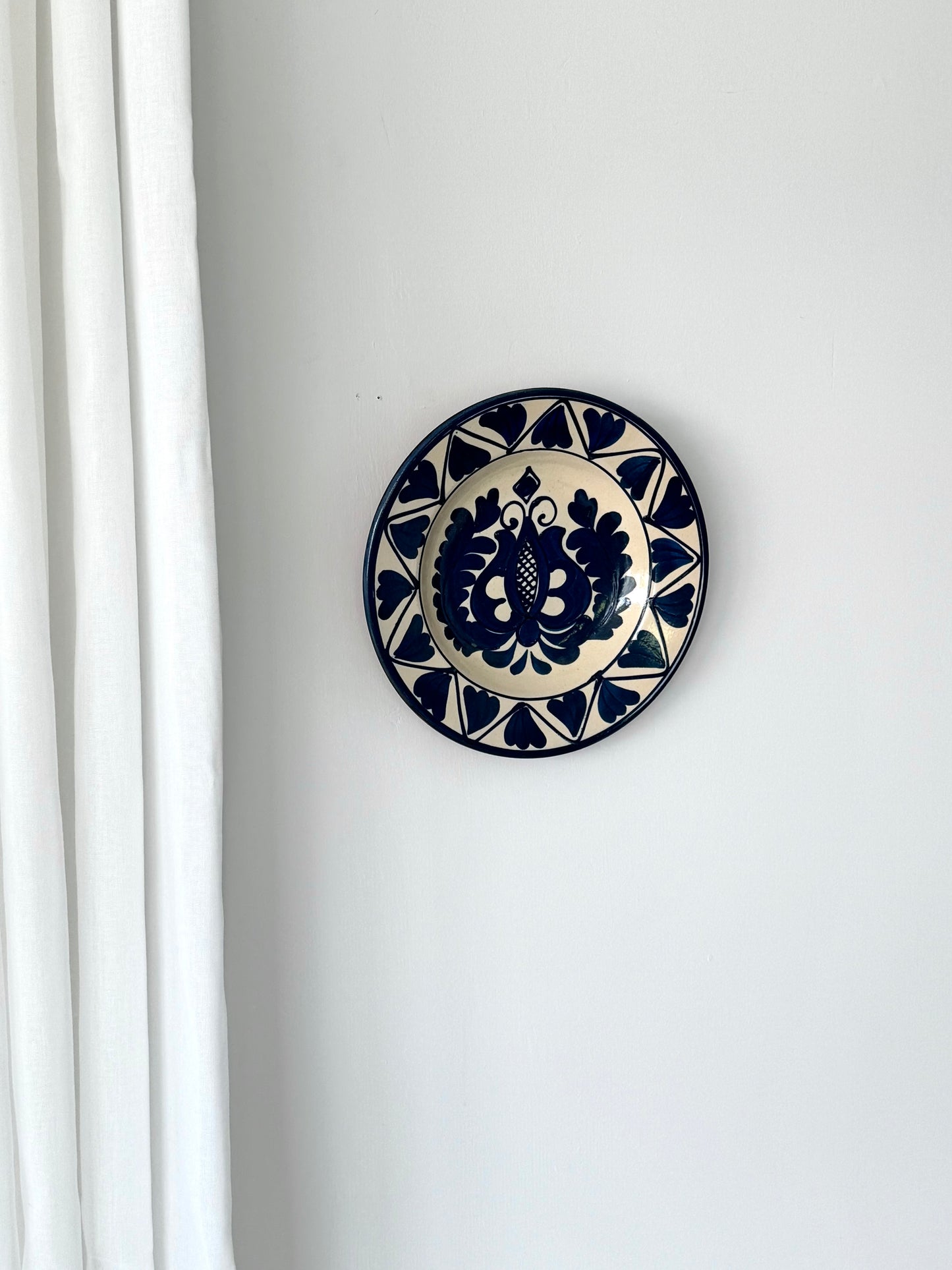 Ceramic blue bowl