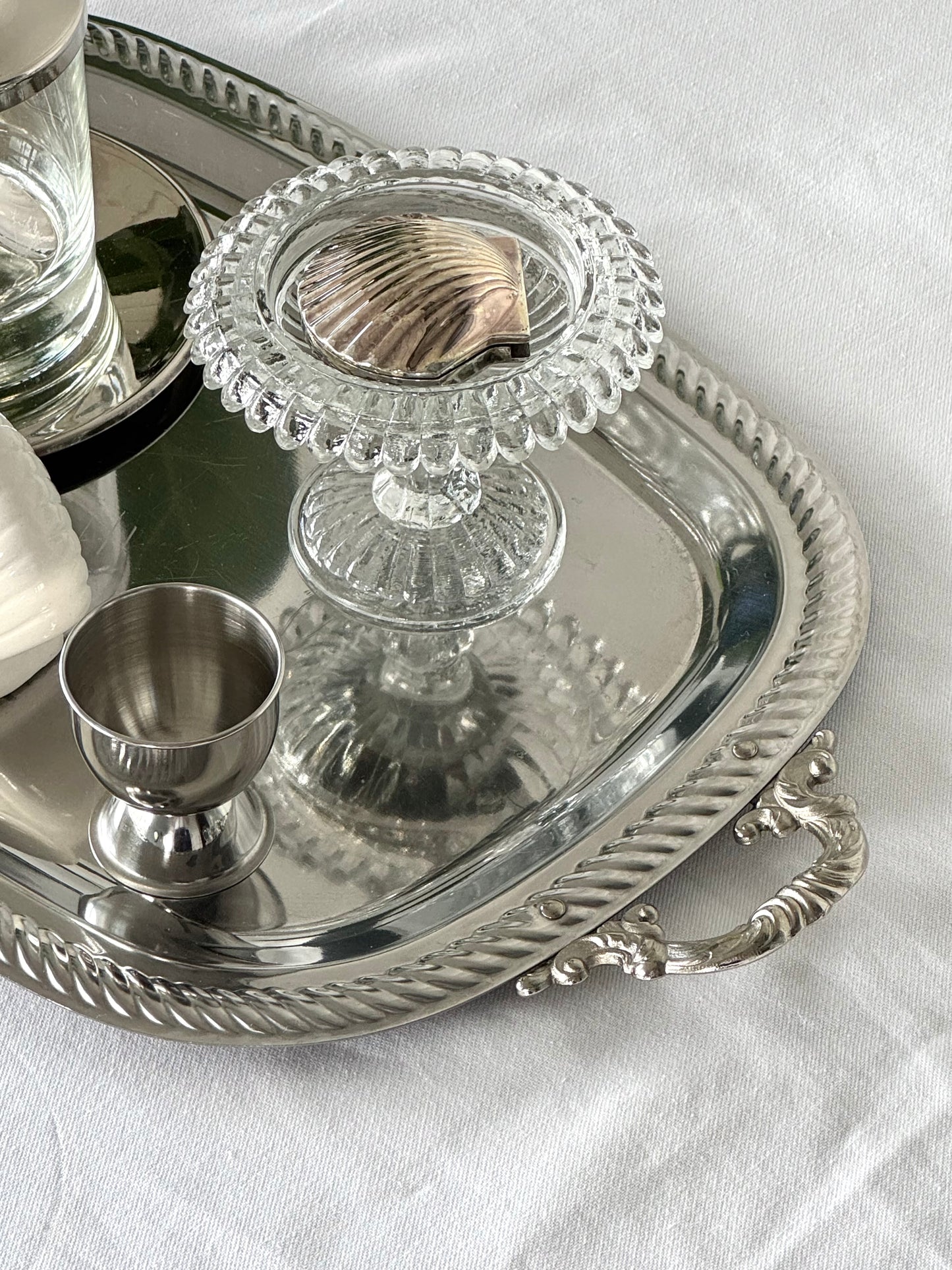 Small glass stand
