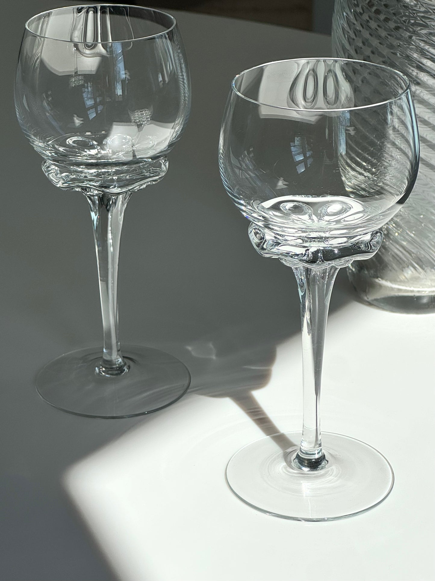 Flower stem Wine glasses