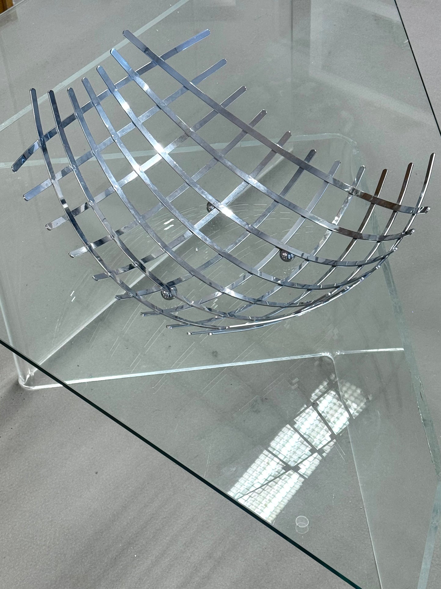 Chrome basket