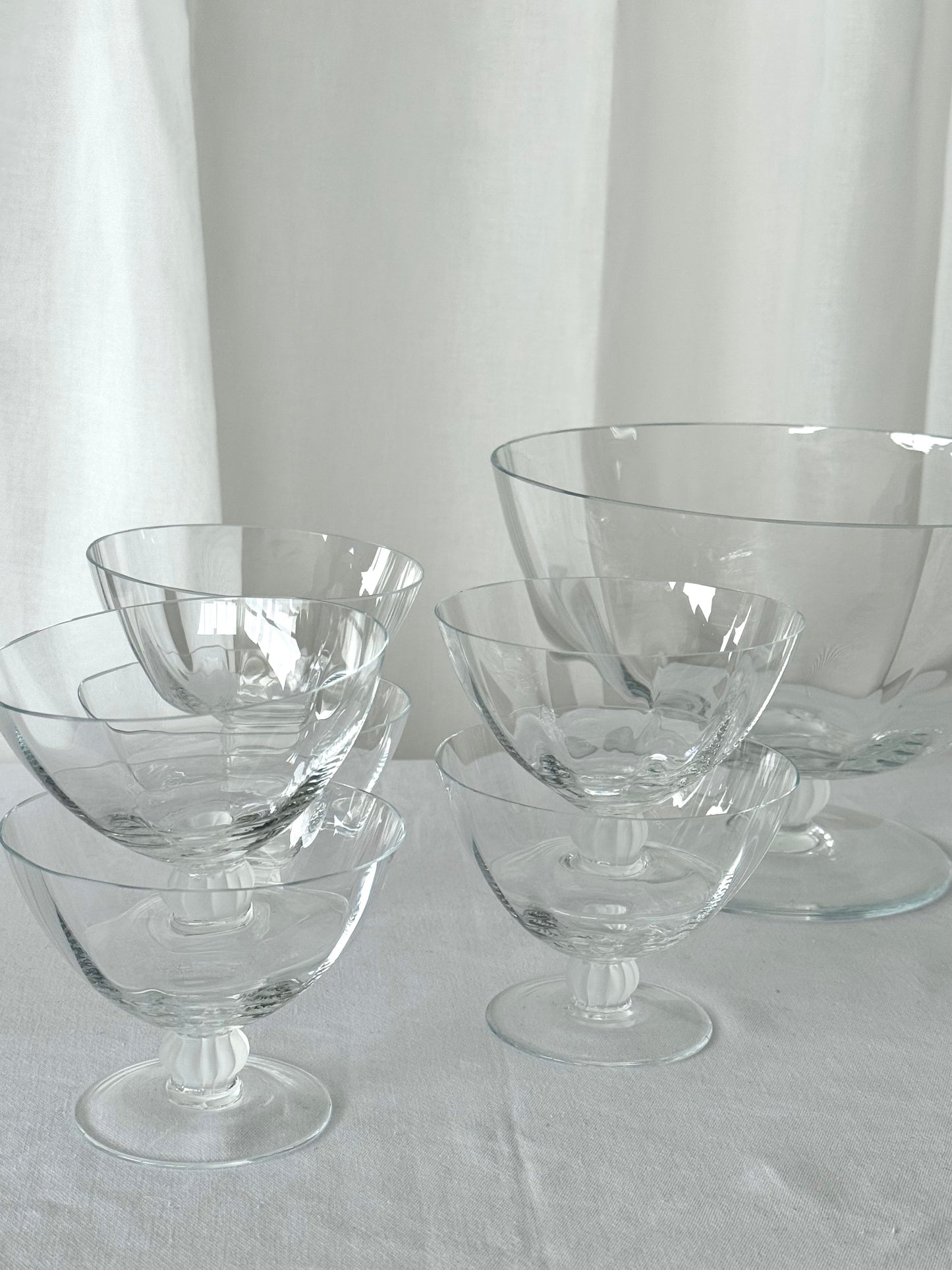 Crystal bowls