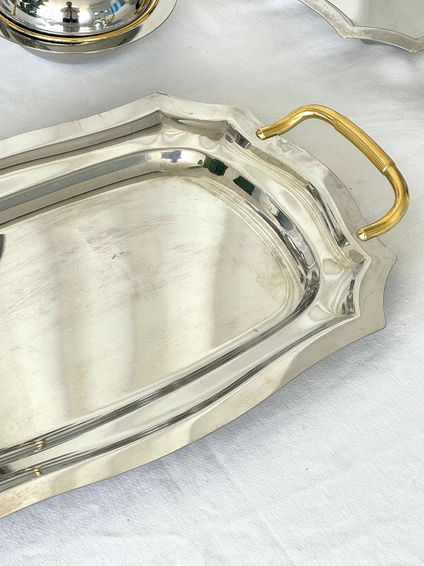 Brass detailed trays