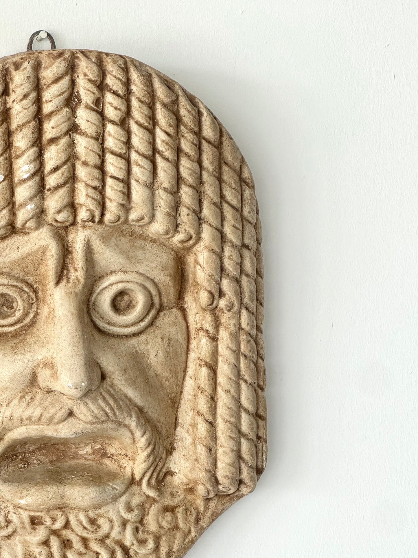 Vintage face relief