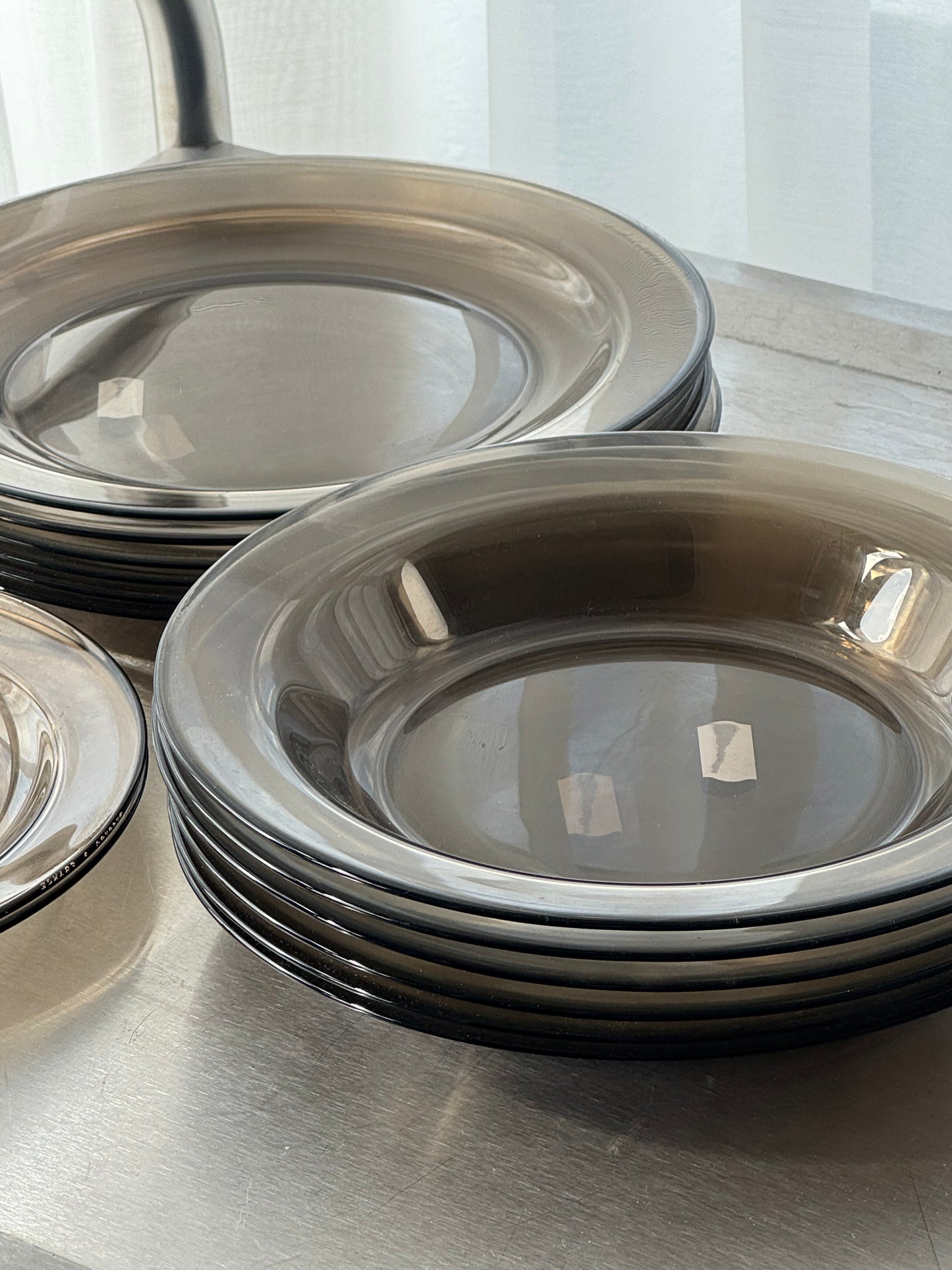French glass plates