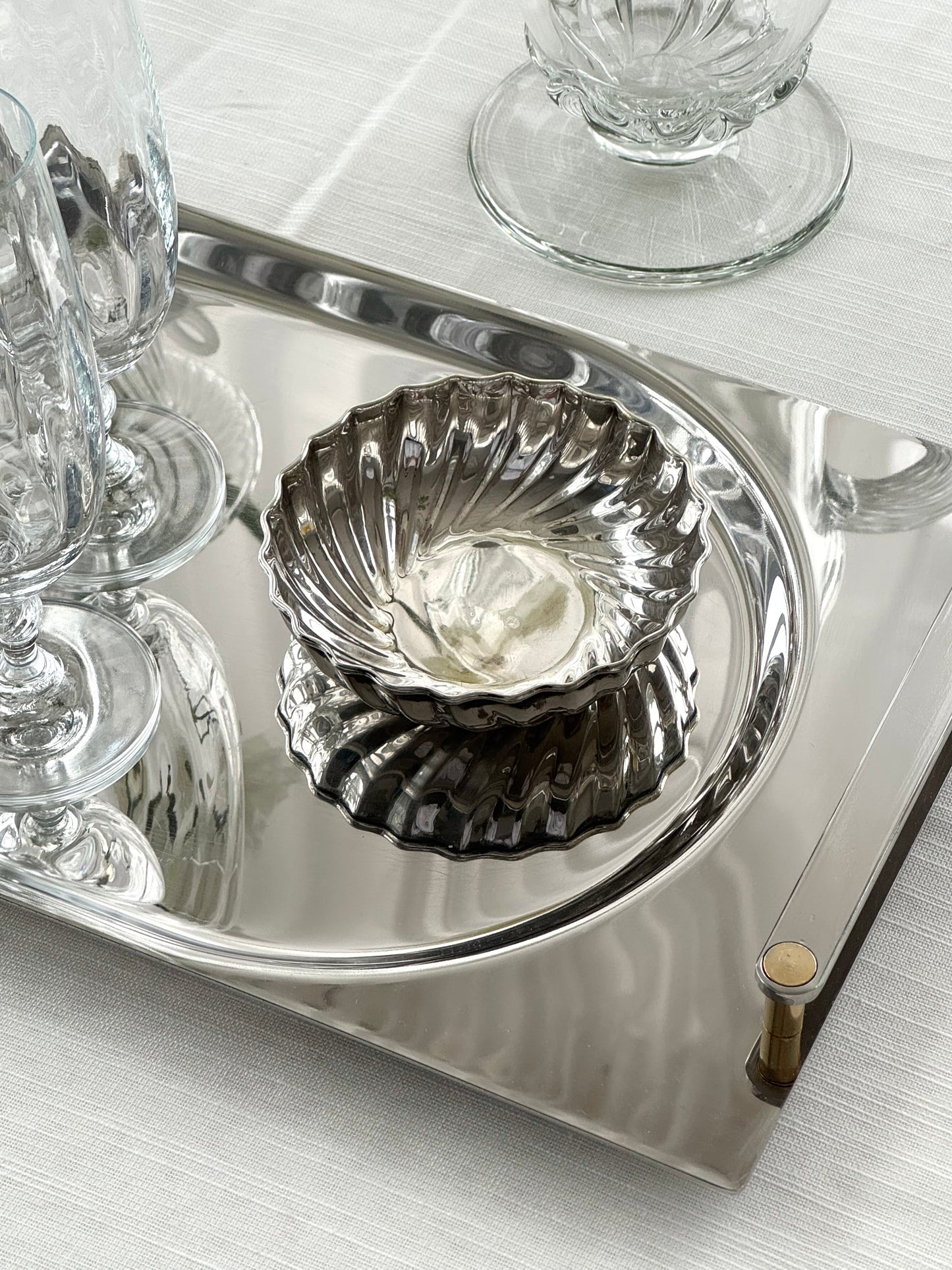 Silver plated bowl