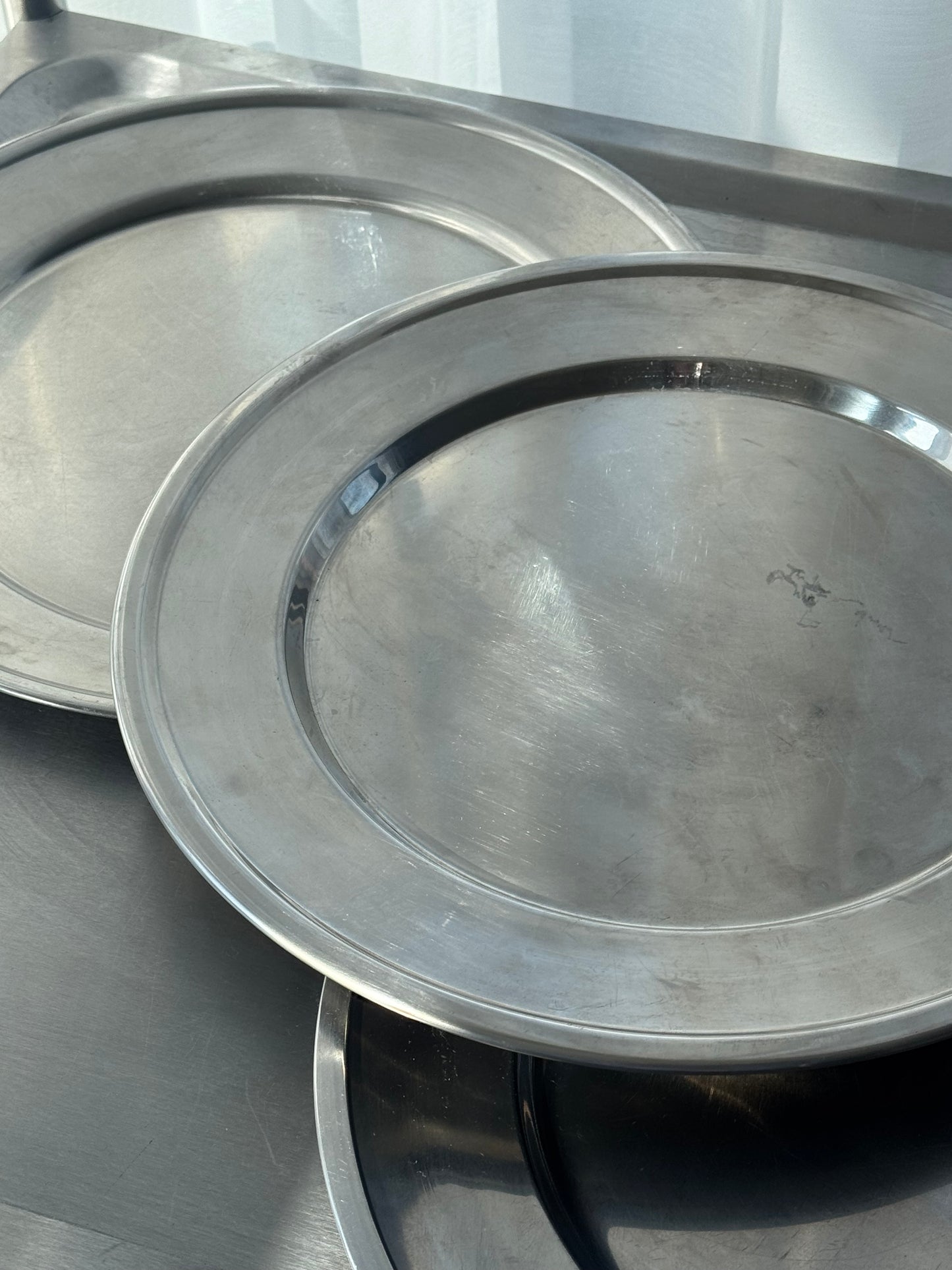 3 Steel dishes