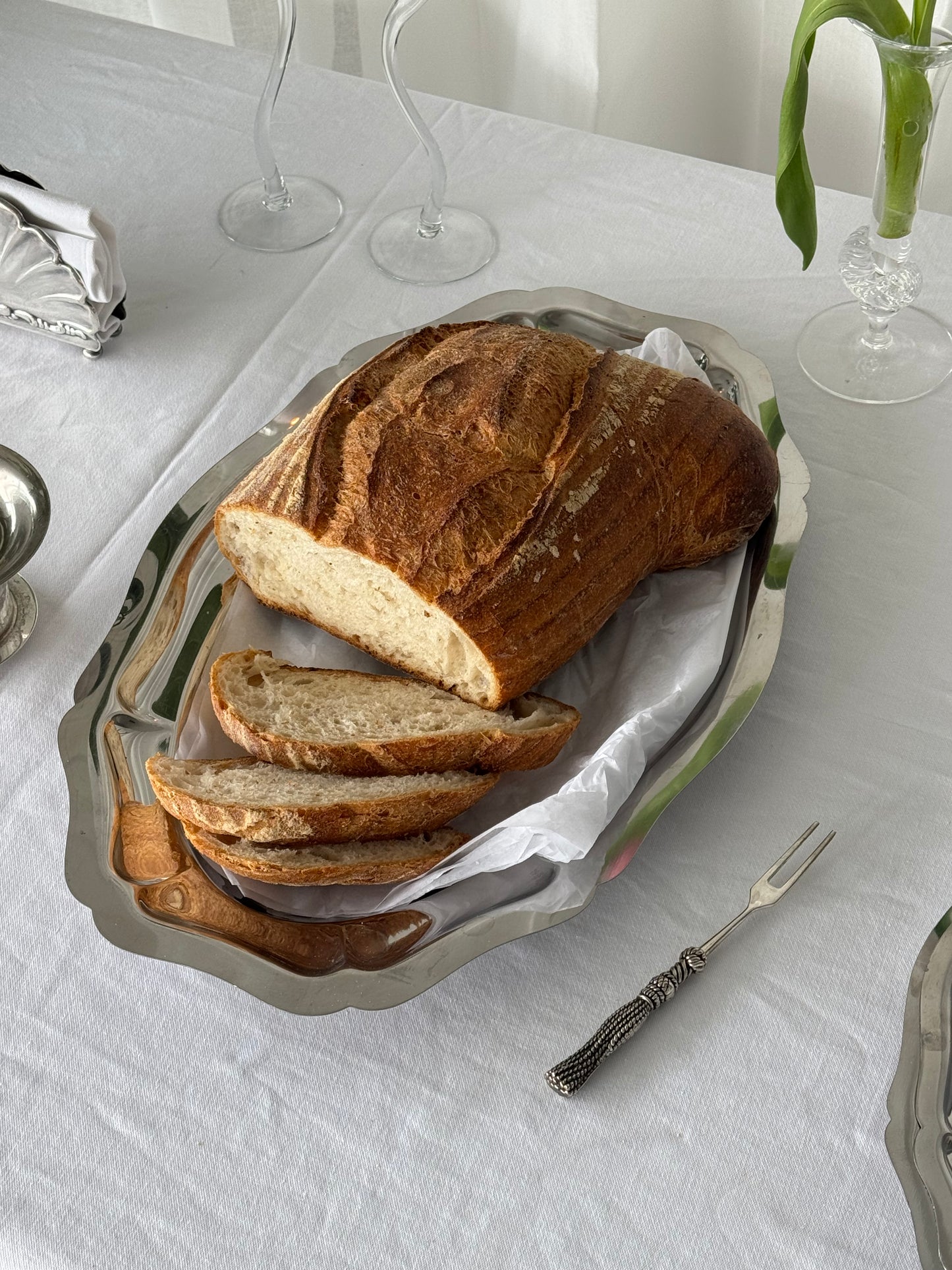 Ruffled dishes