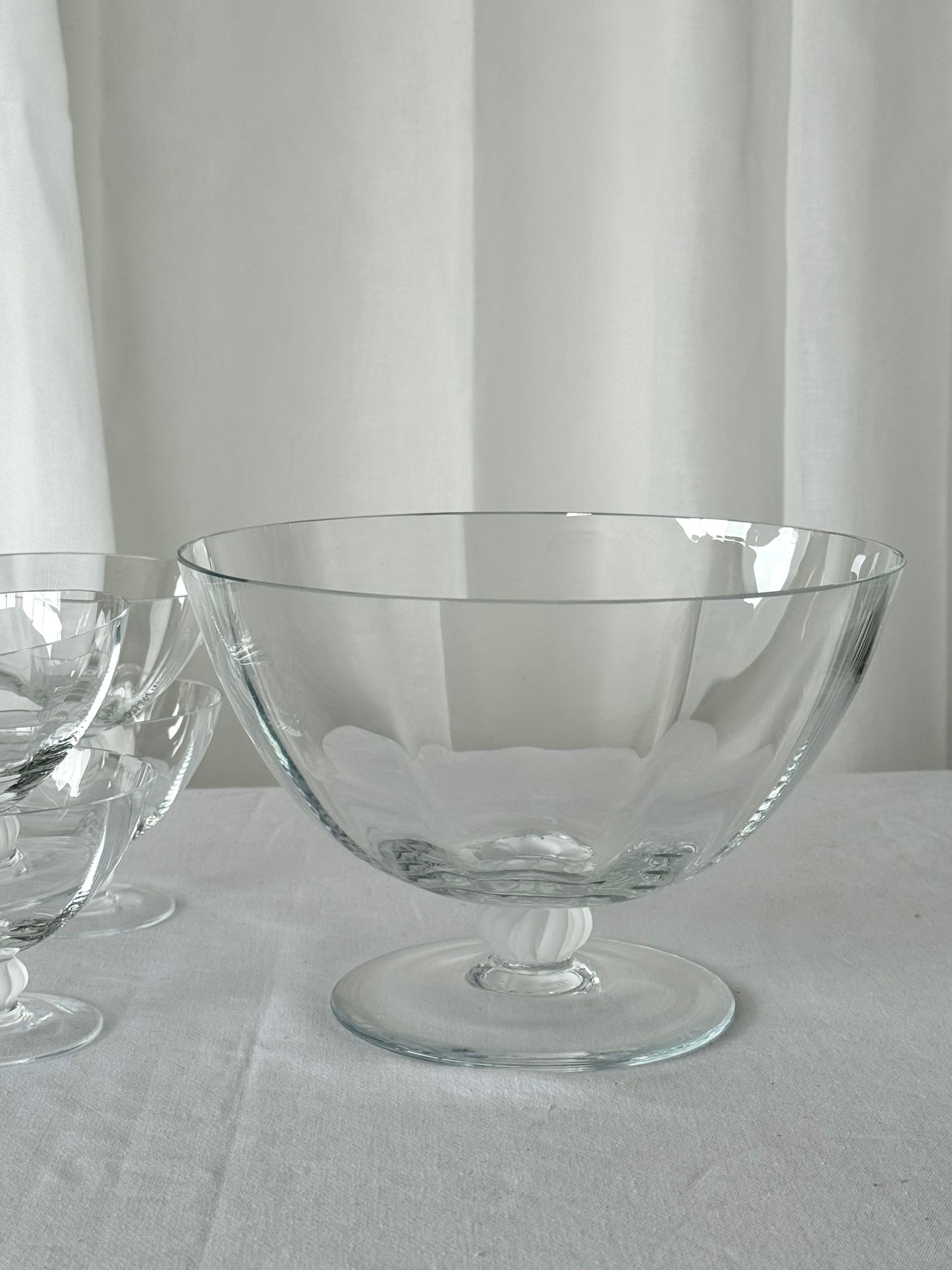 Crystal bowls