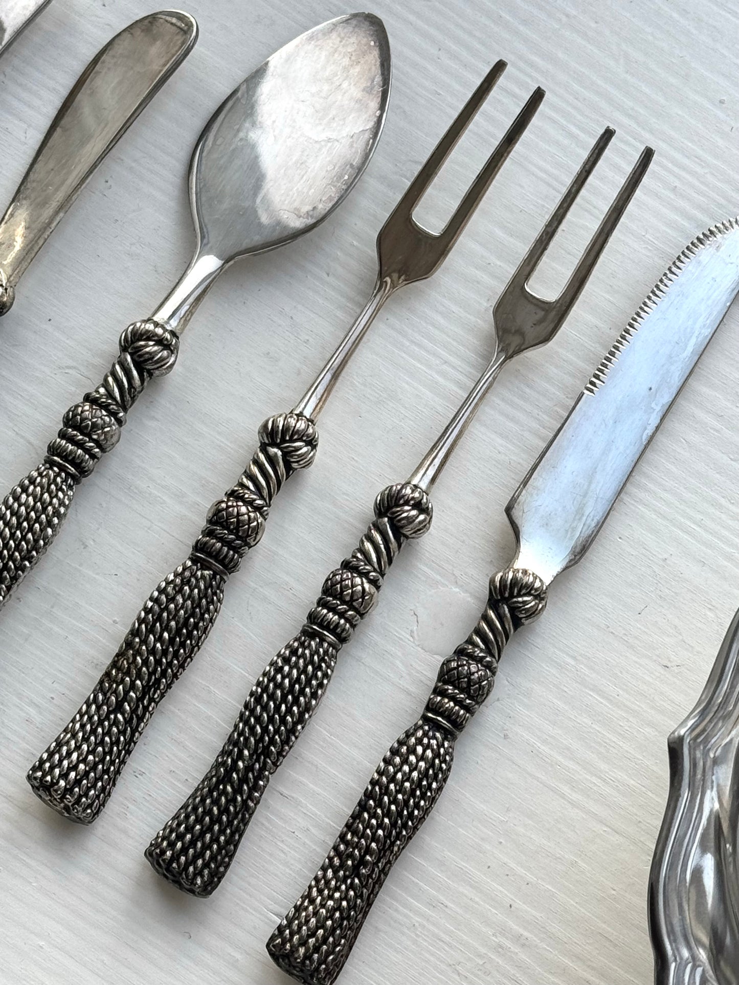 Silver plated service