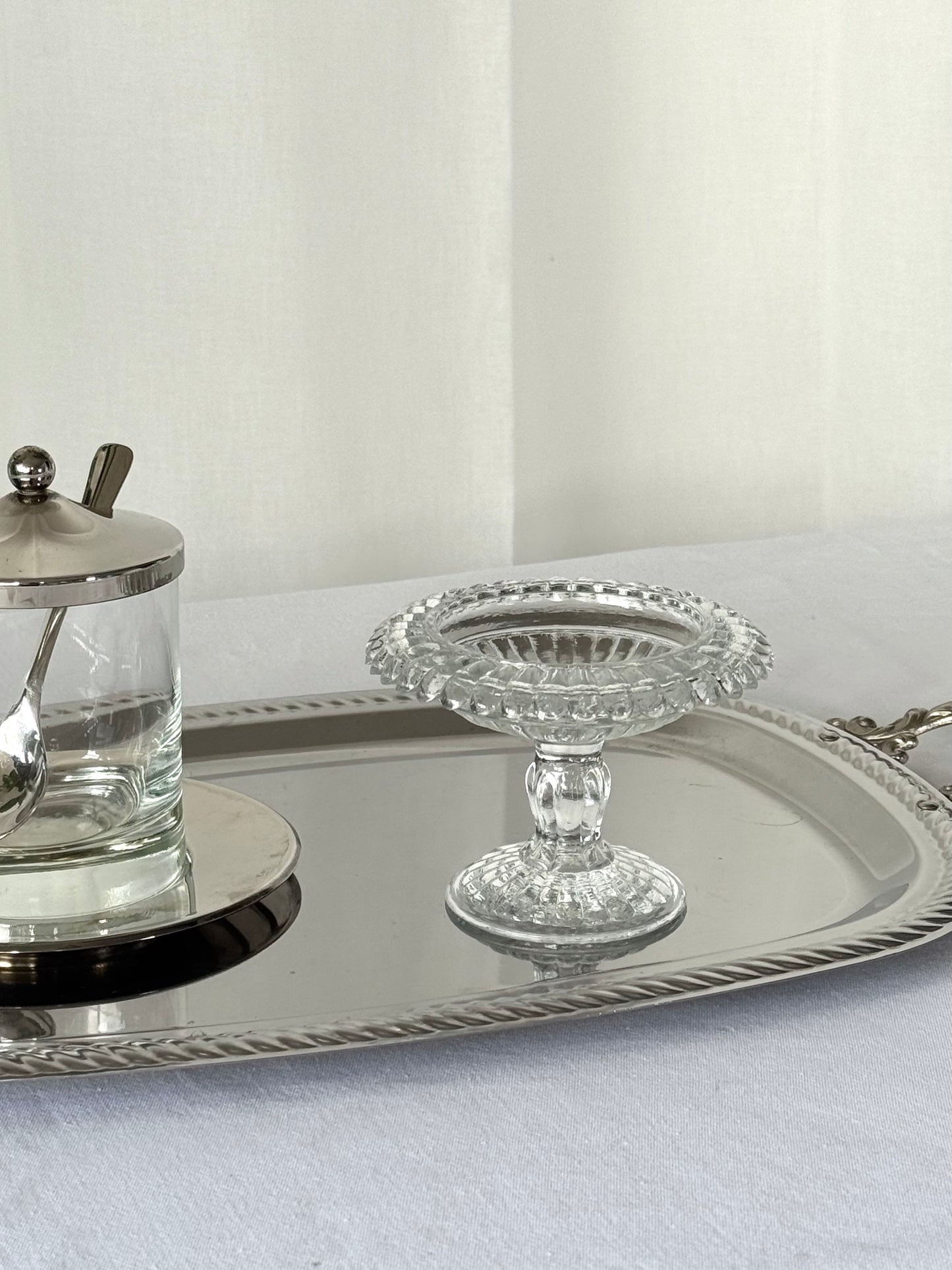 Small glass stand