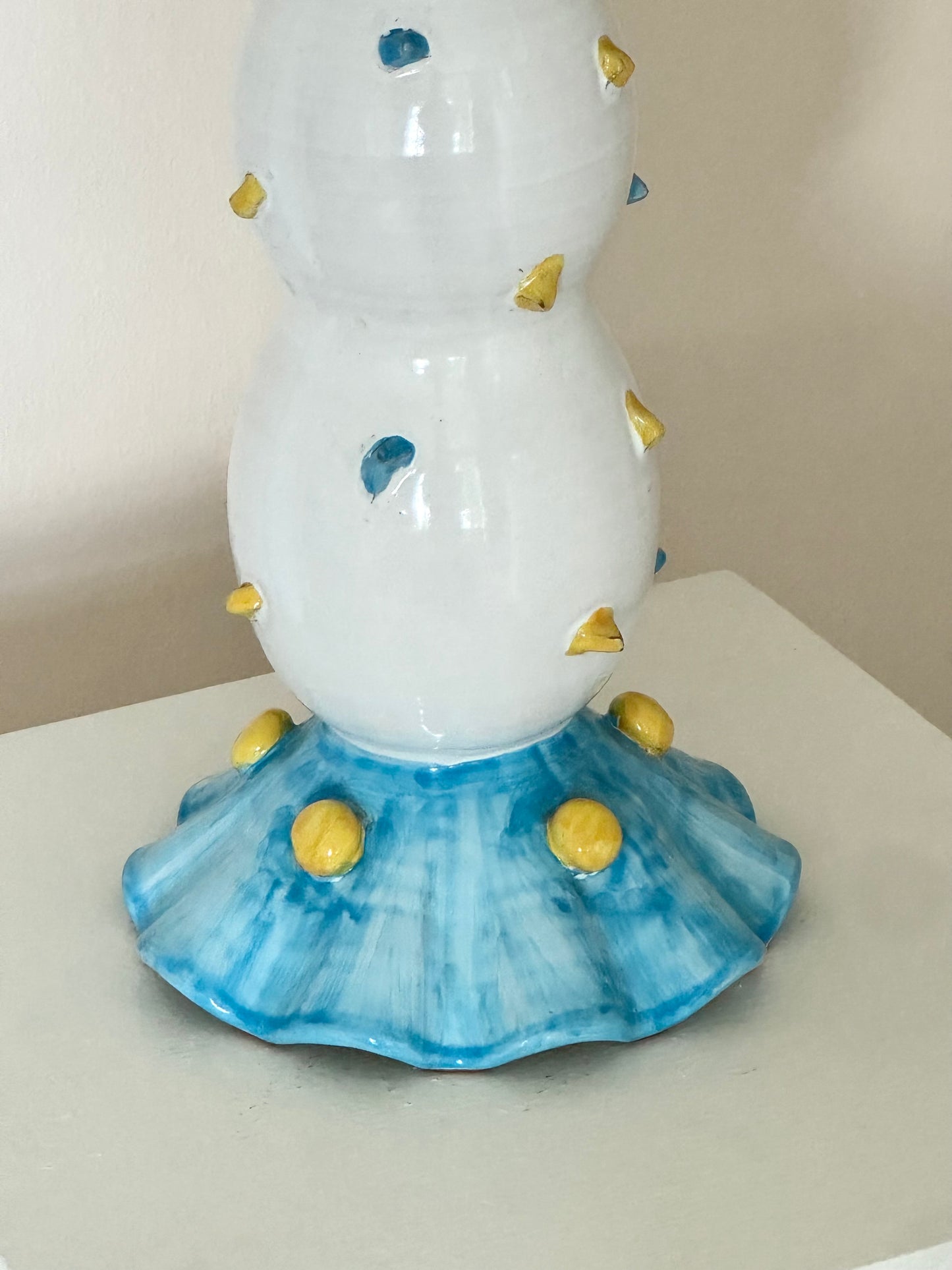 Handmade Ceramic lamp base