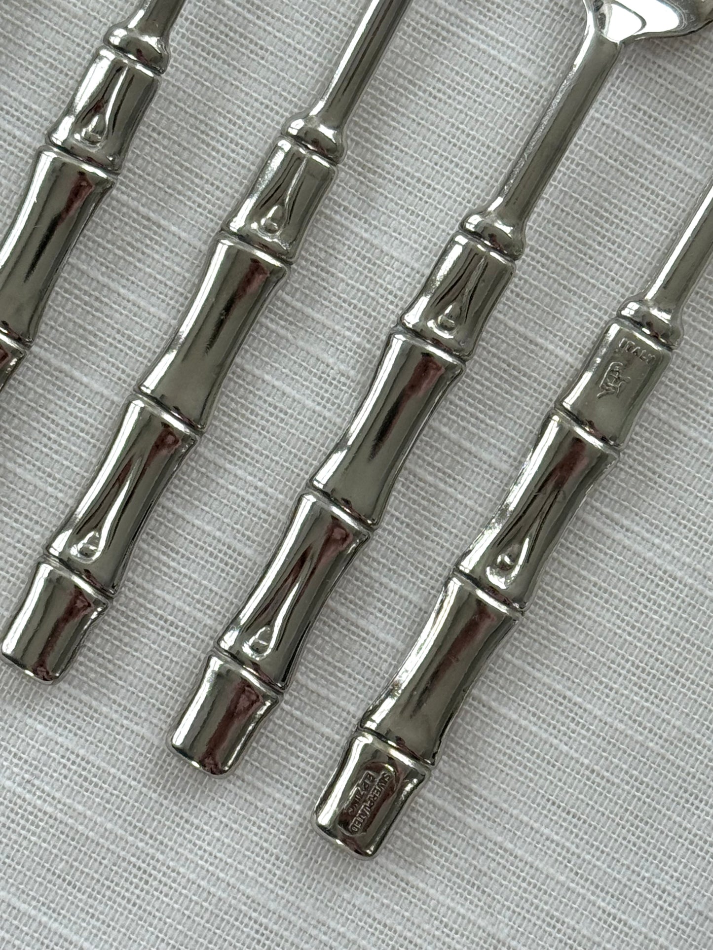 Silver plated flatware