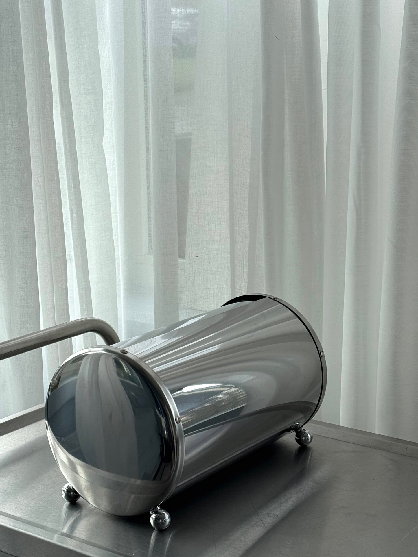 Chrome bread case