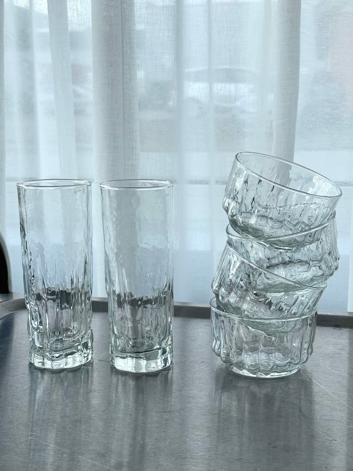 Ravenhead glasses and bowls
