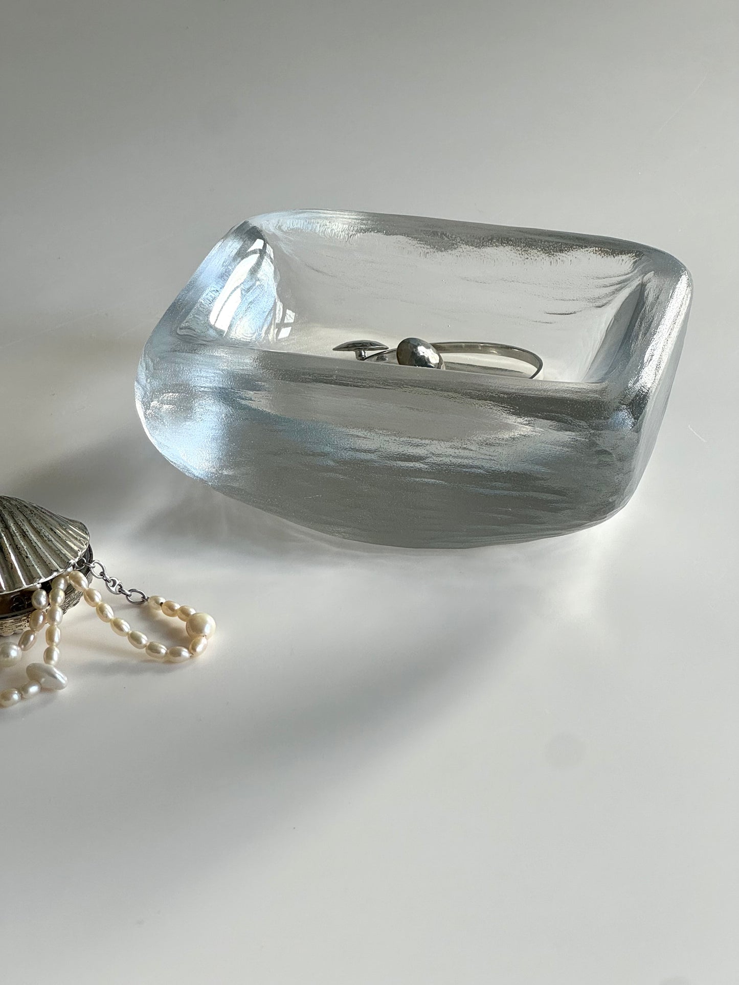 Orrefors glass bowl