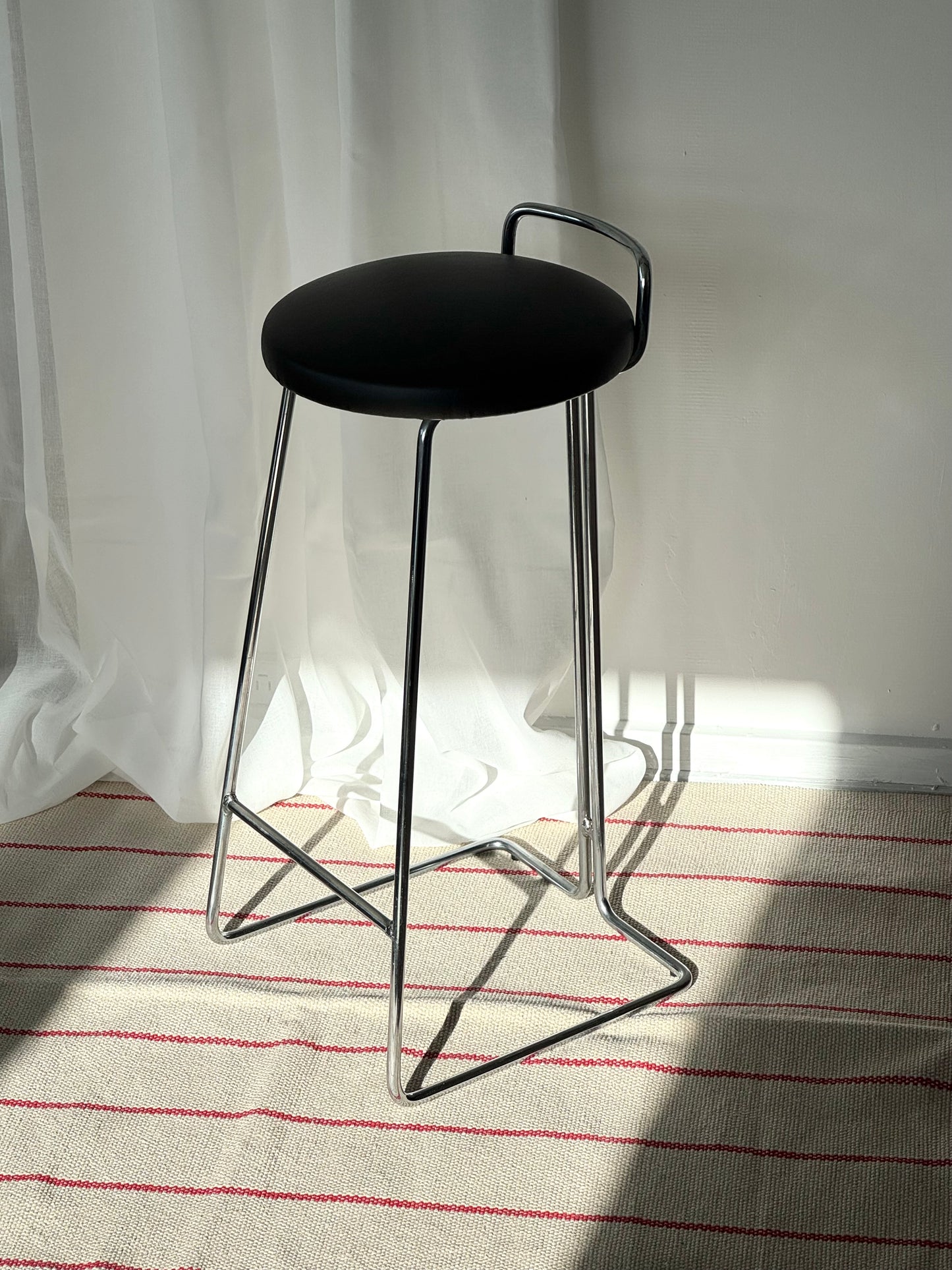 Chrome stool