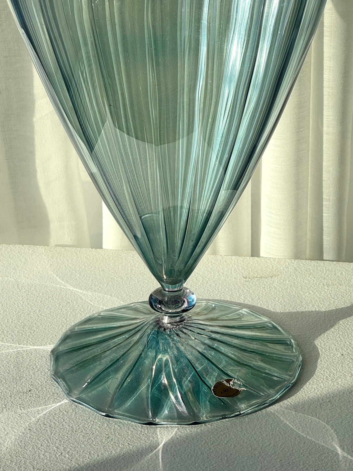 Handmade tall vase