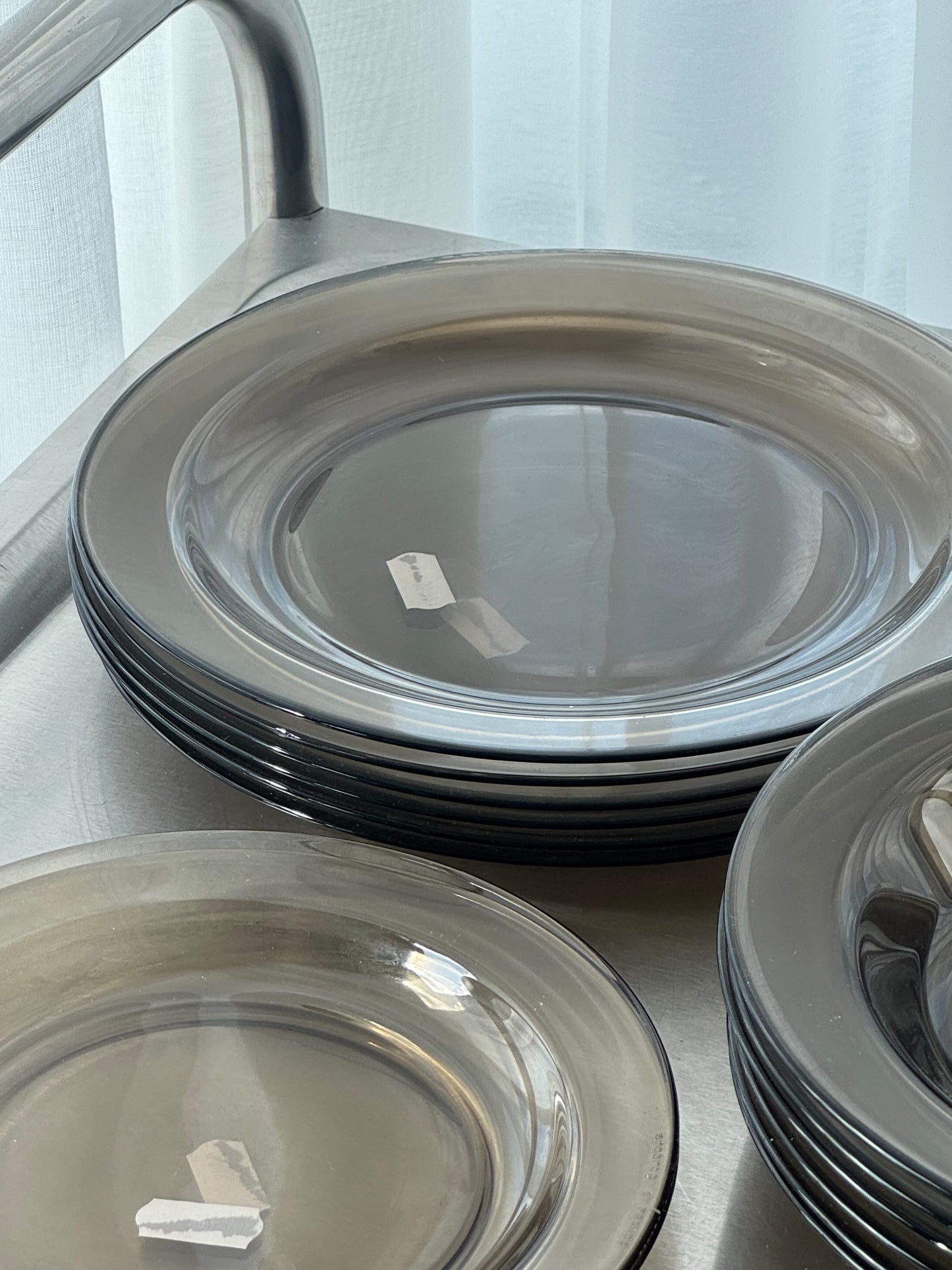 French glass plates