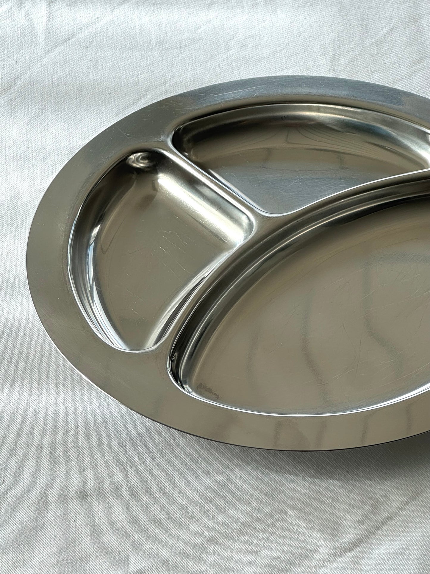 Steel dish