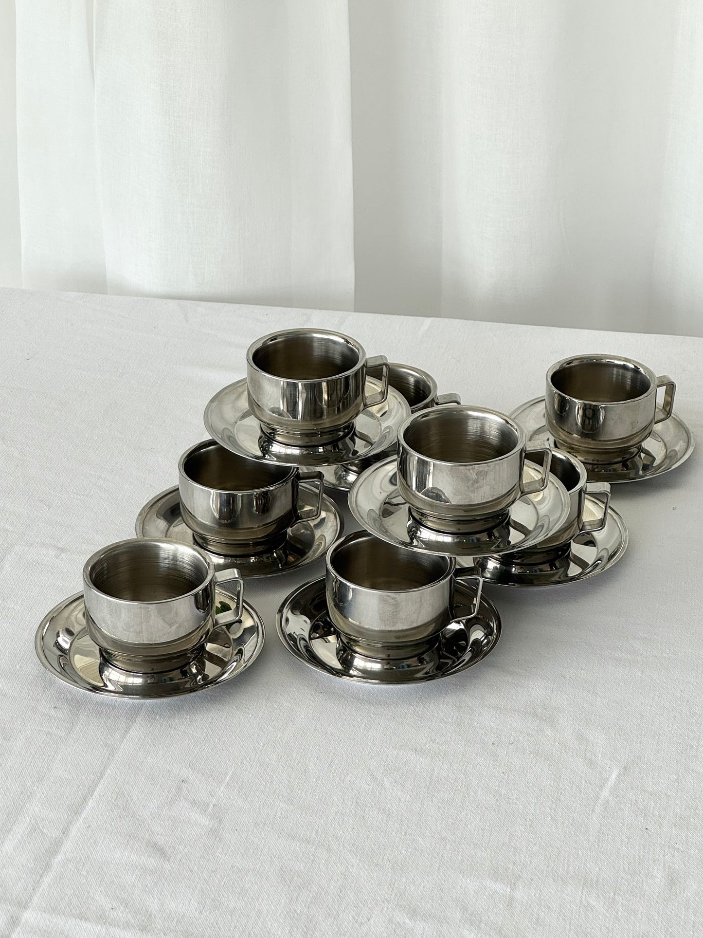 Inox italy espresso cups
