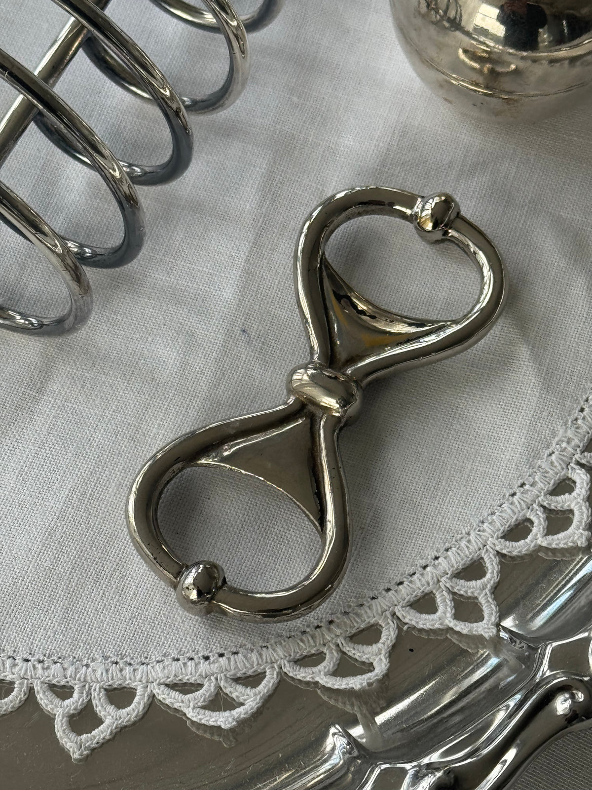 Silver plated Bottle opener