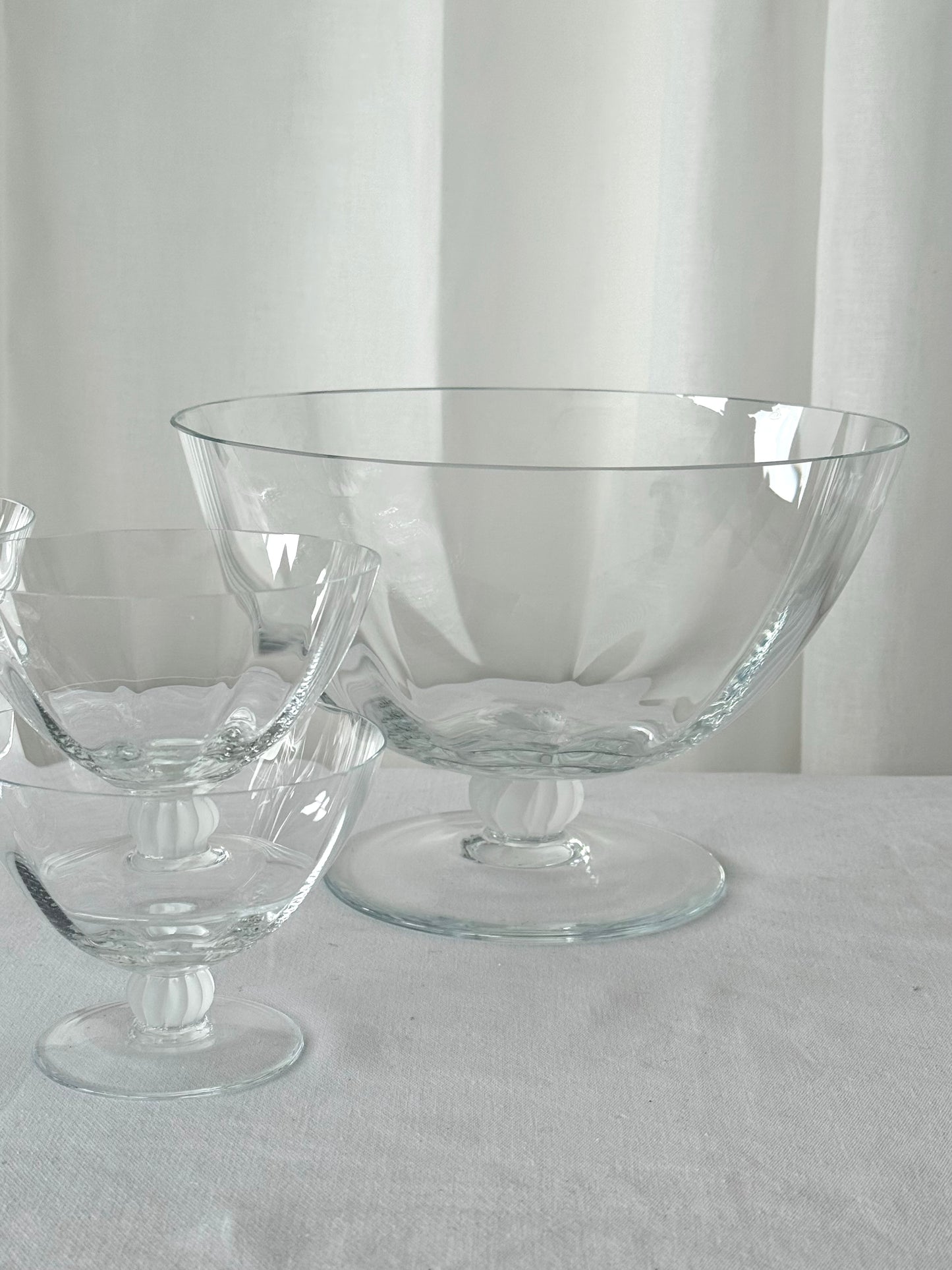 Crystal bowls