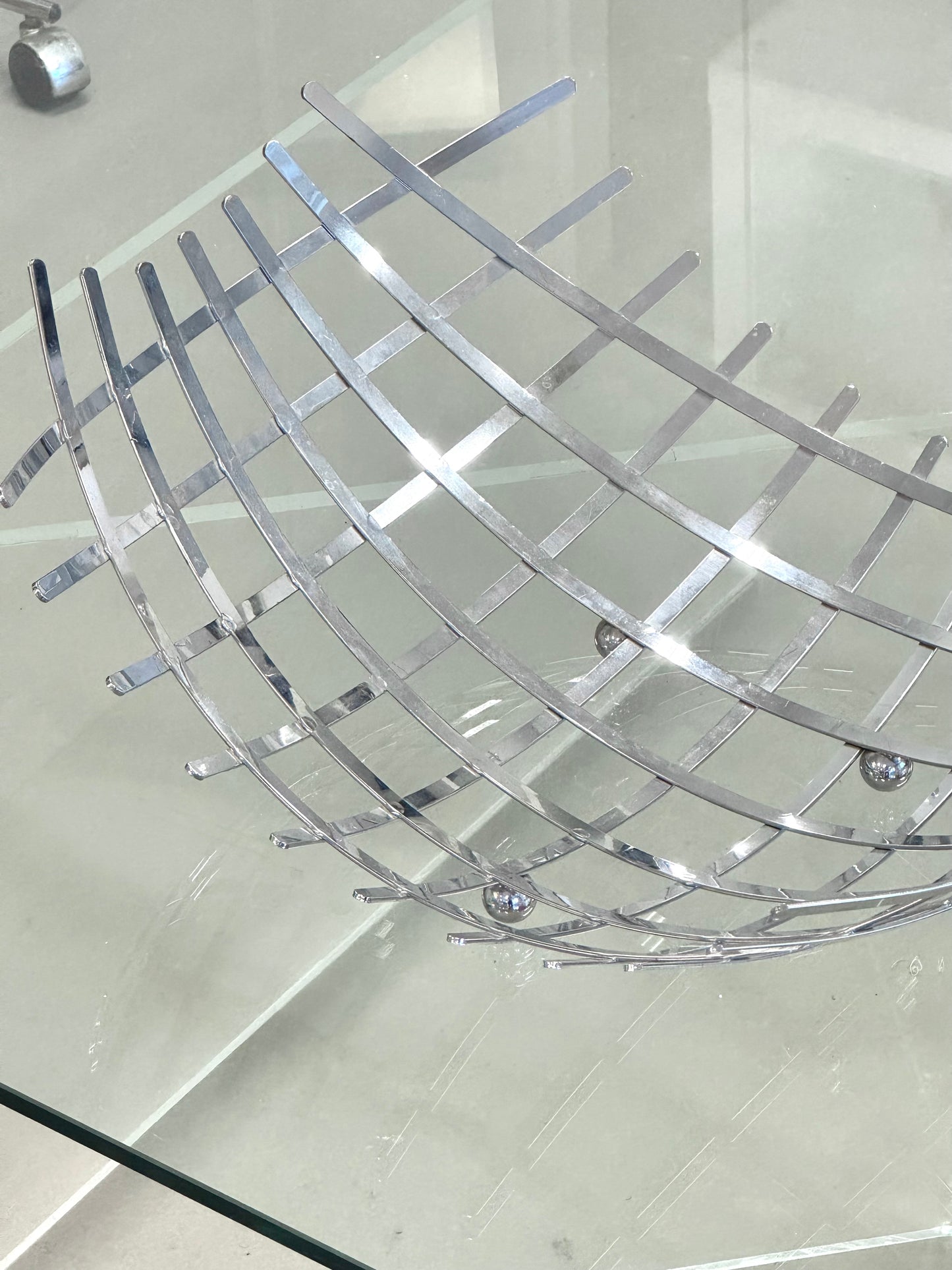 Chrome basket