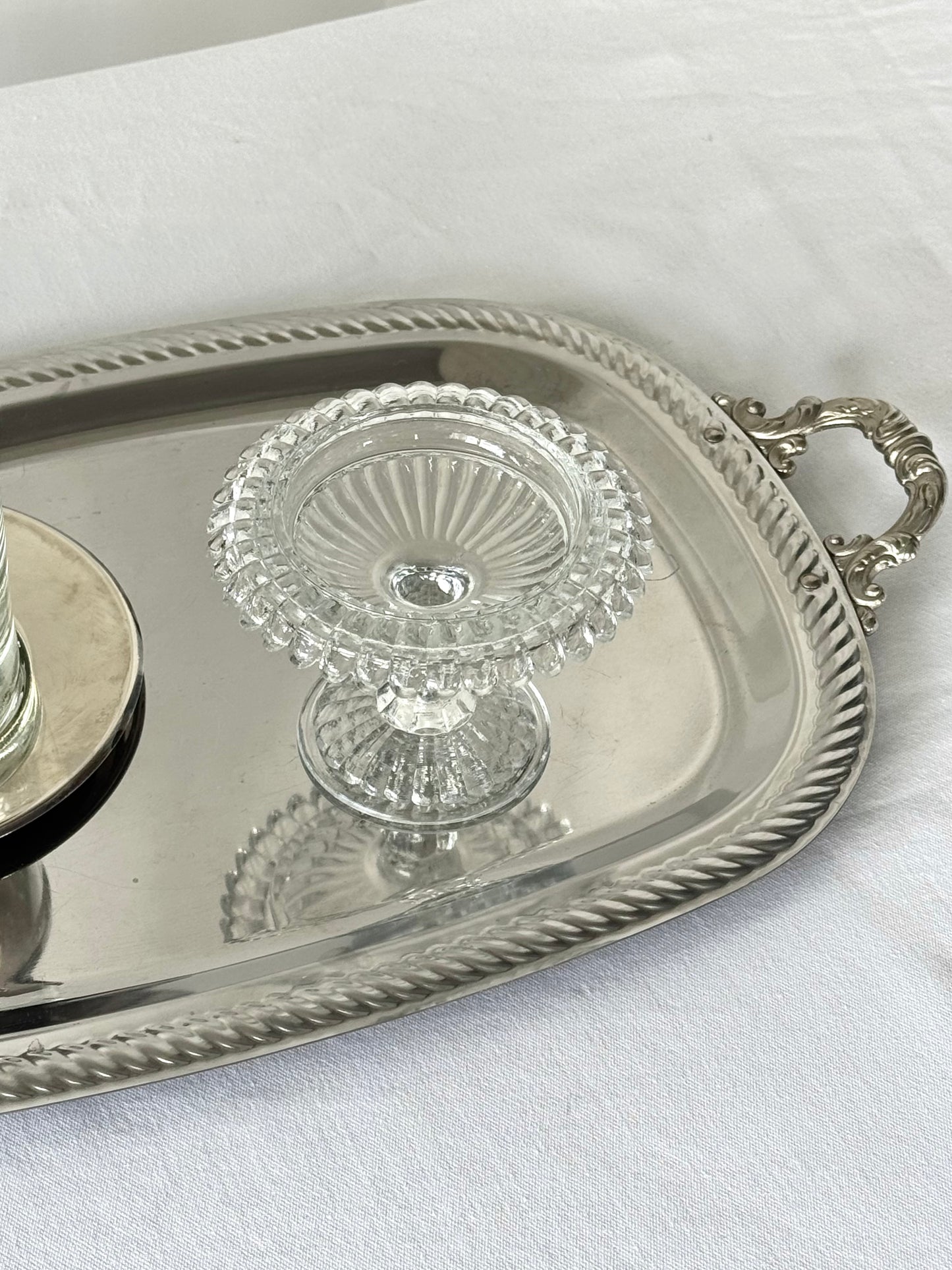 Small glass stand