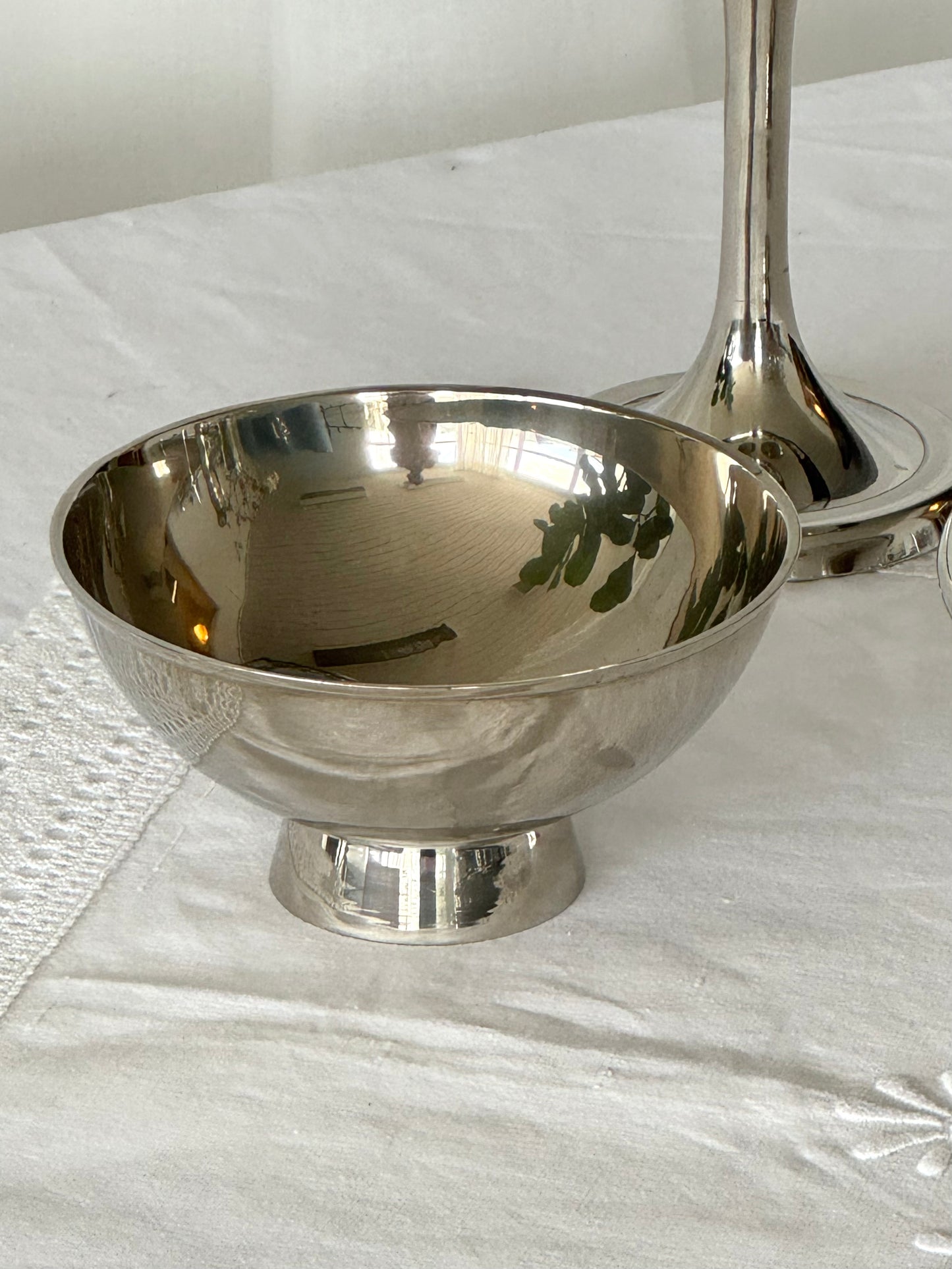 Silver plated bowl