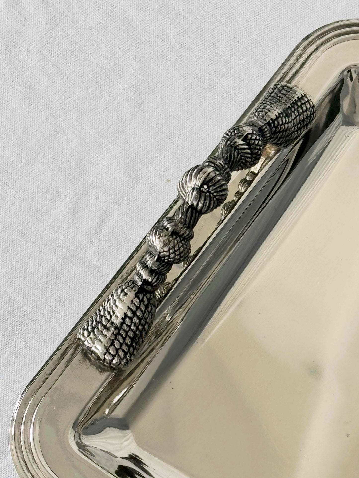 Silver plated tray