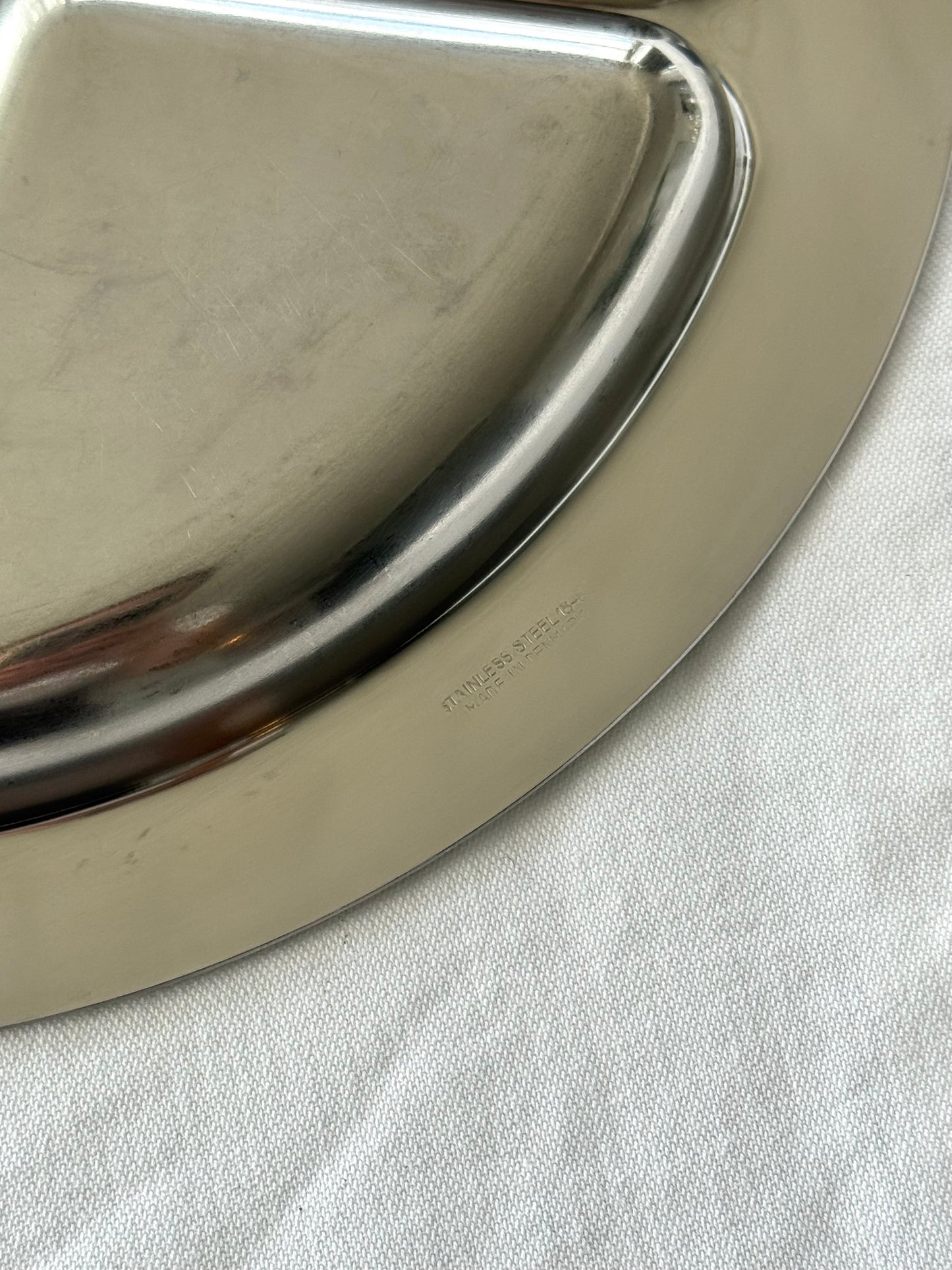 Steel dish