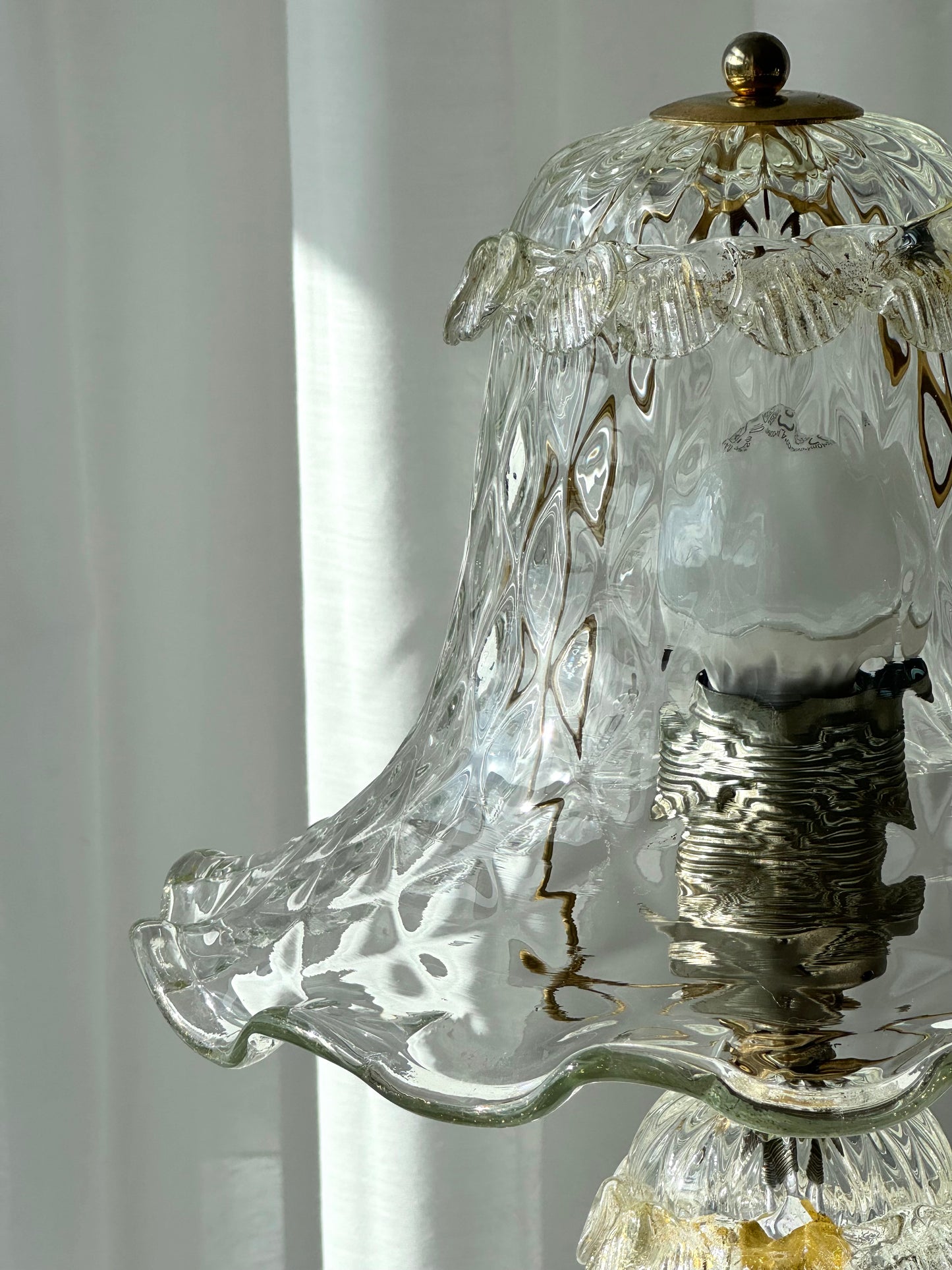 Vintage Murano table lamp
