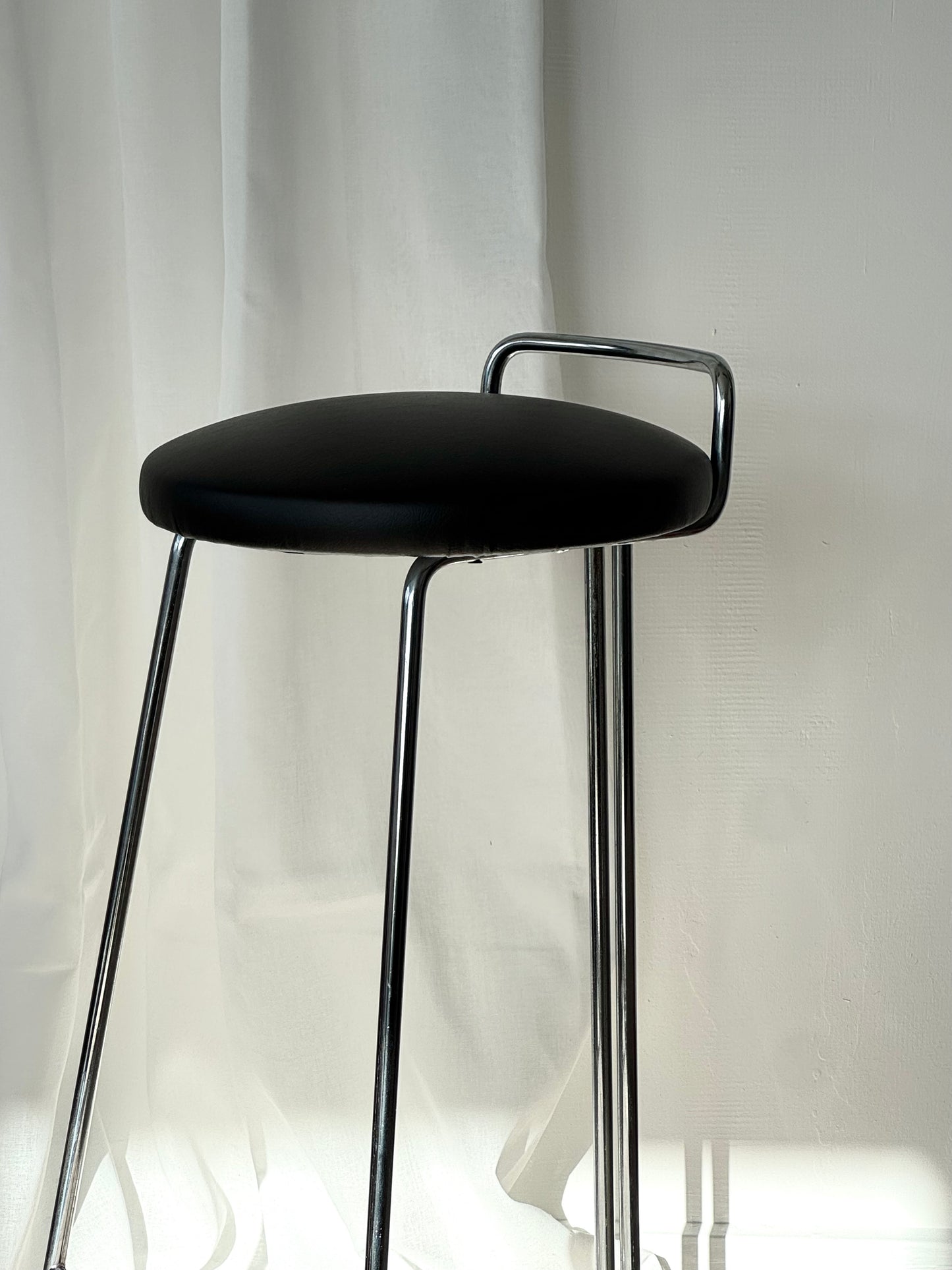 Chrome stool