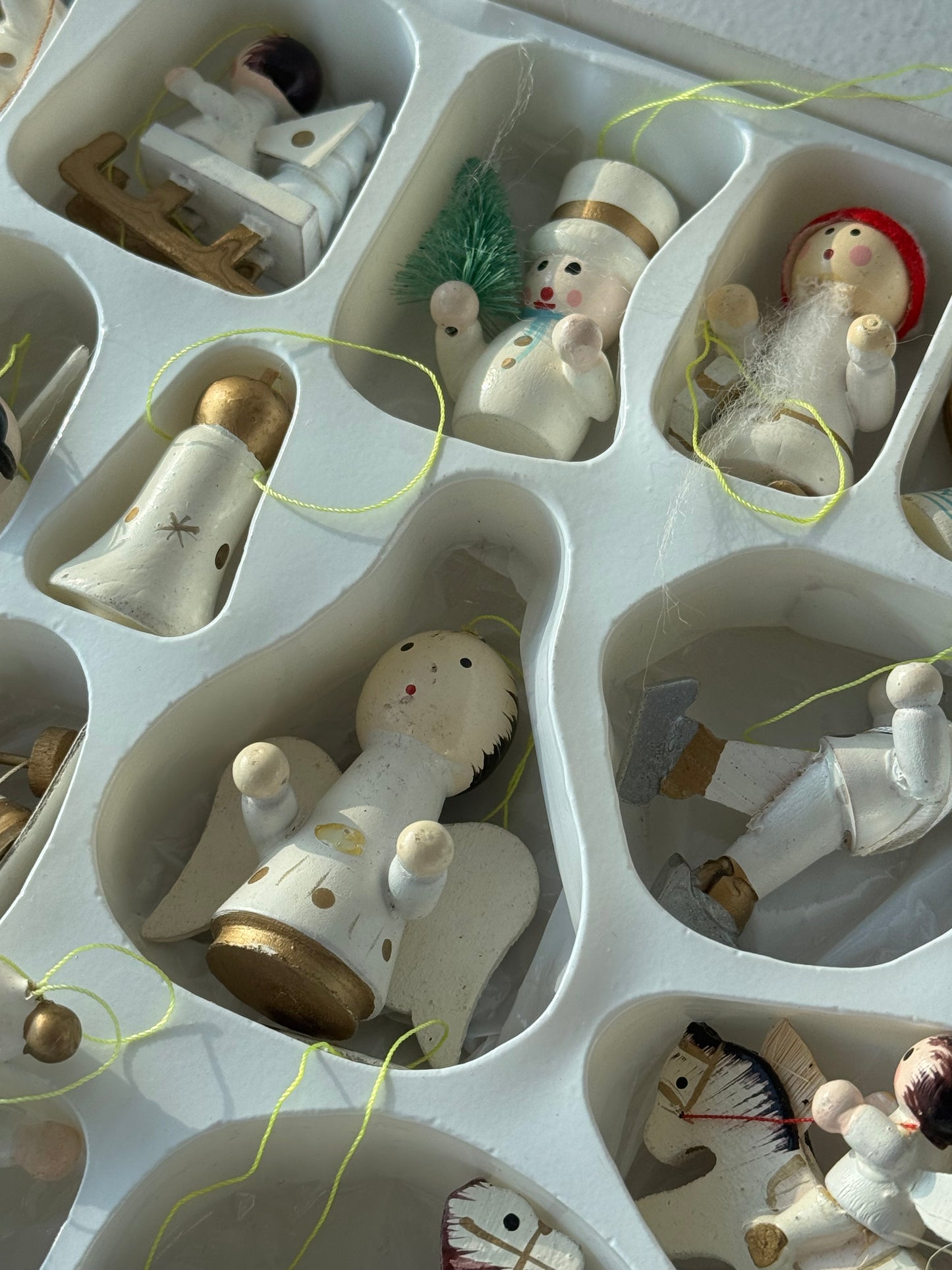 Wooden german ornaments