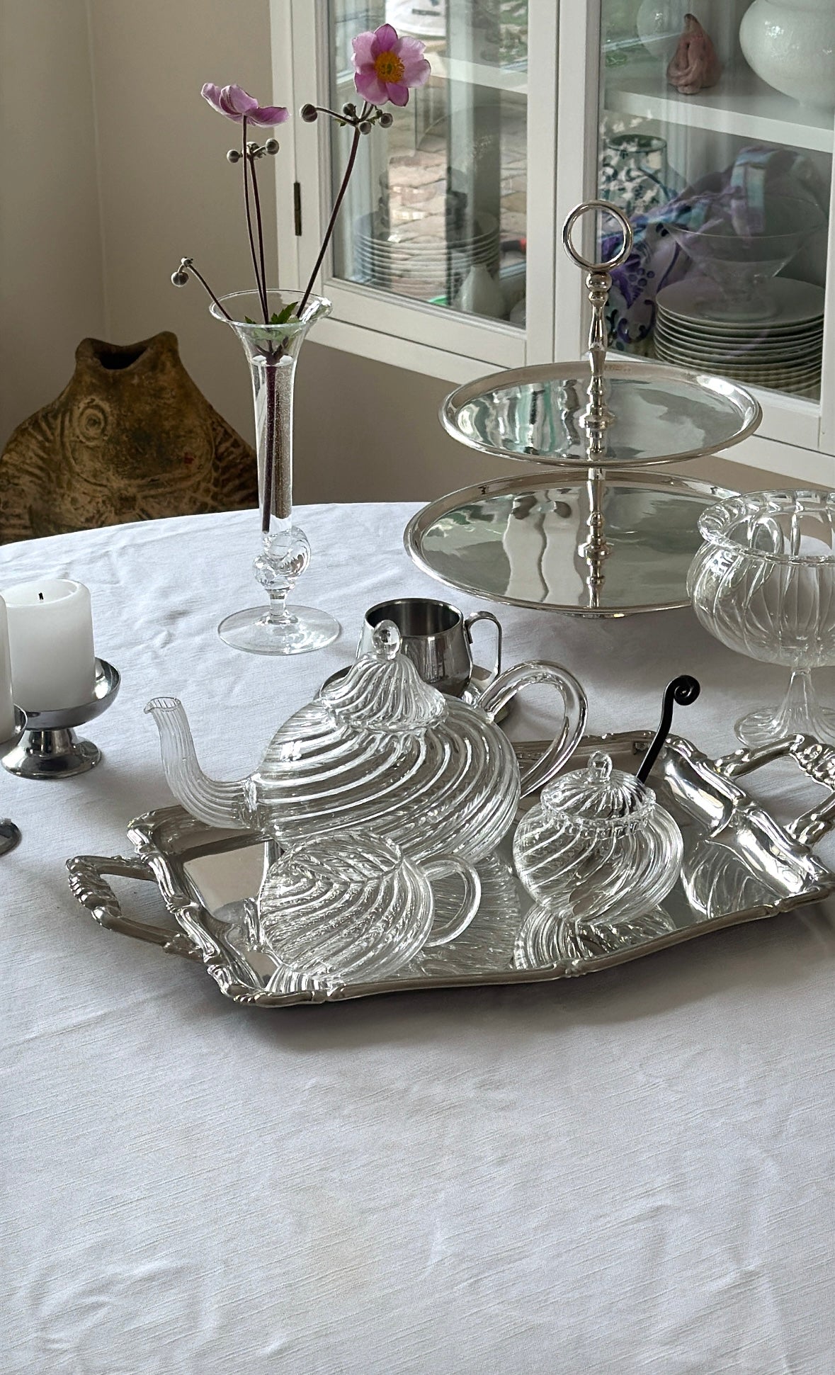 Handmade tea set