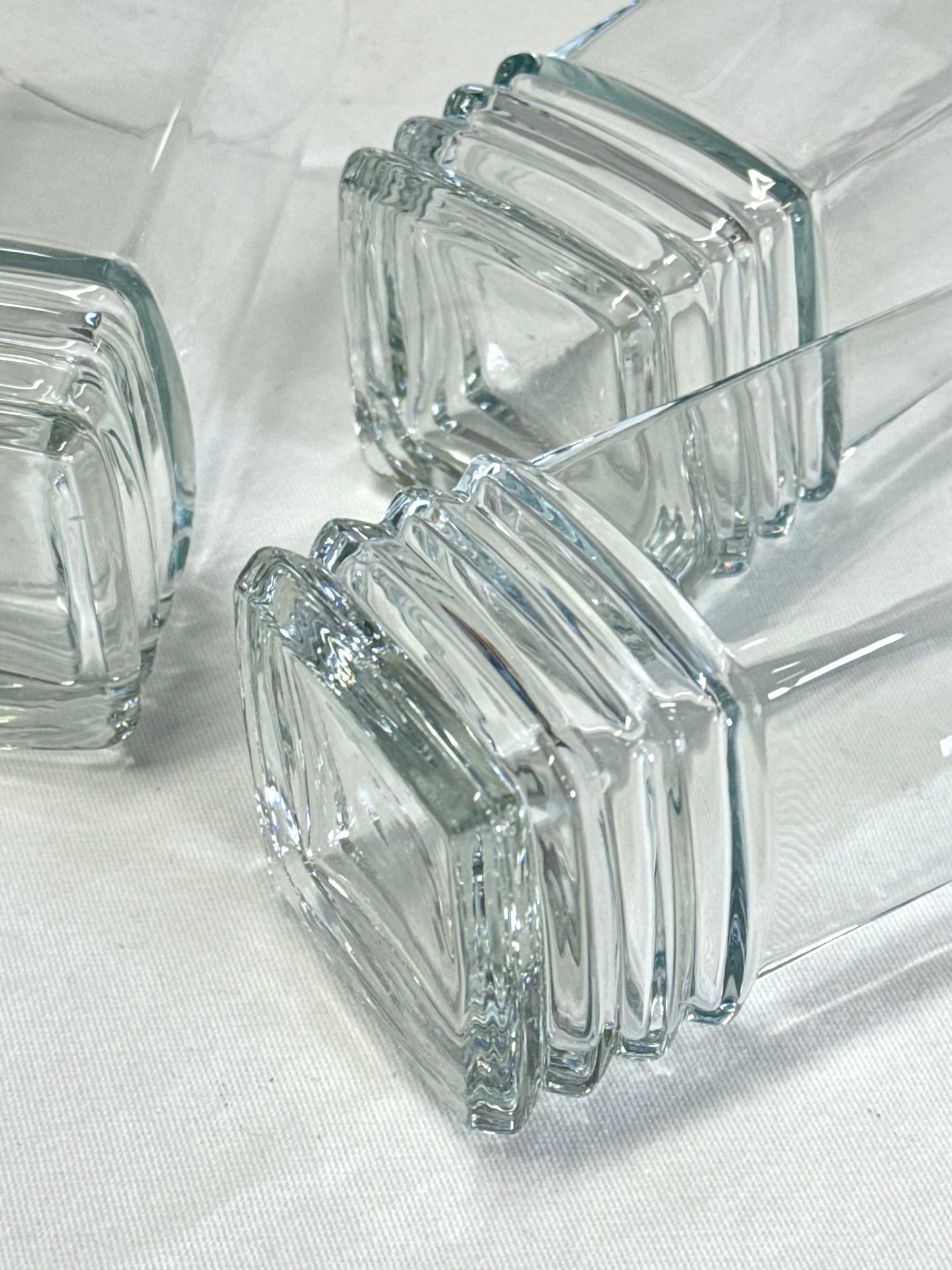Detailed highball glasses