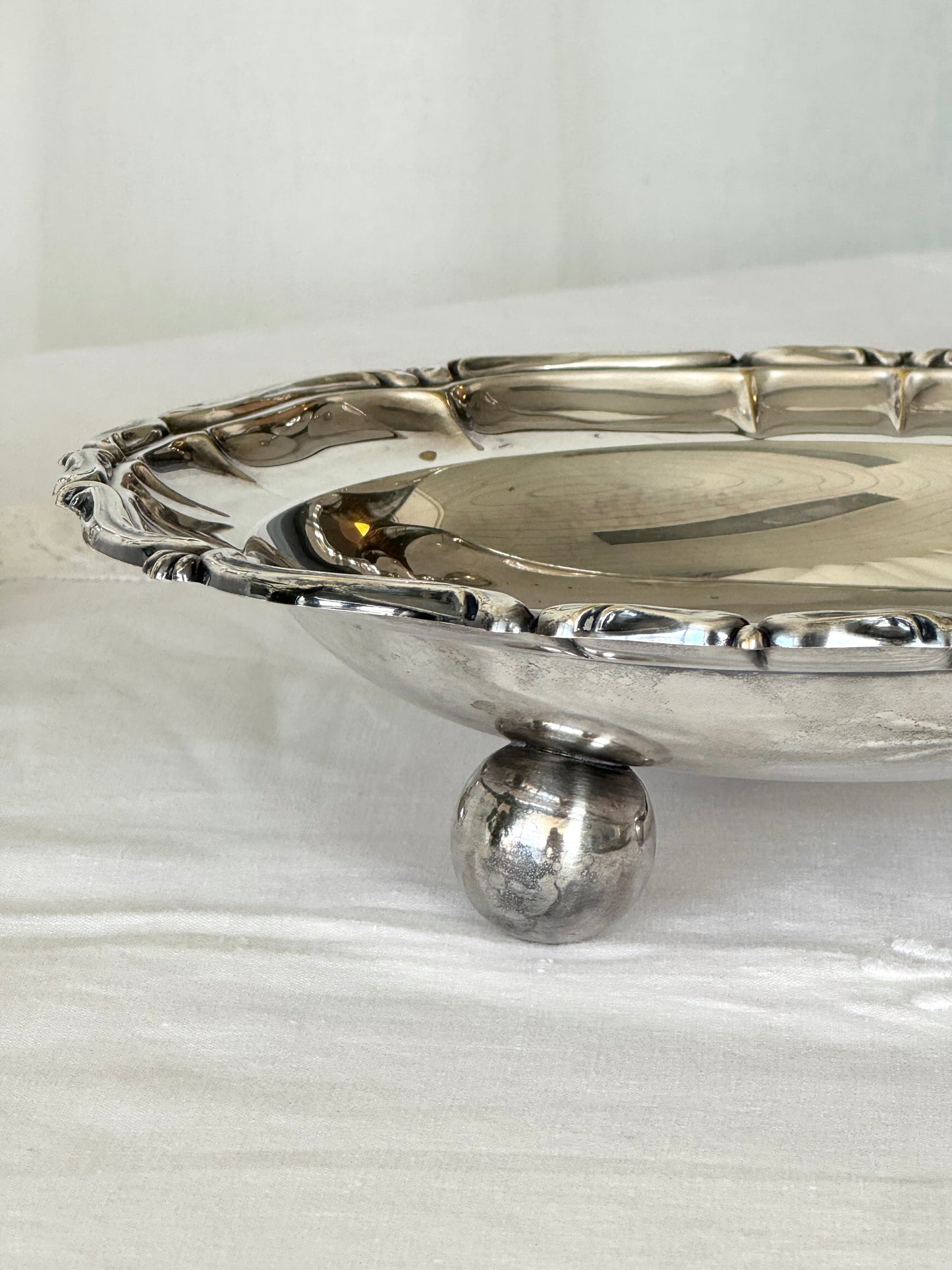 Silver plated bowl