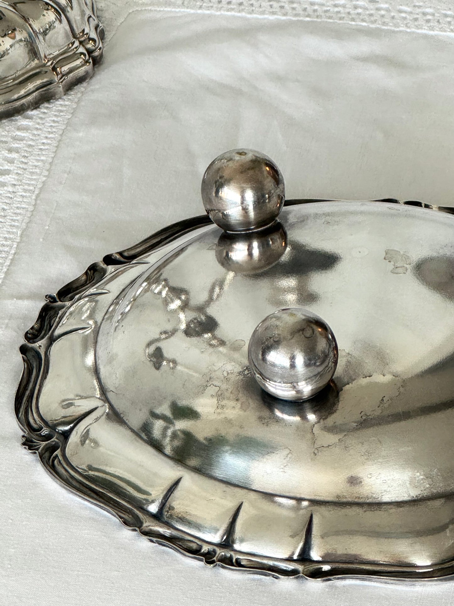 Silver plated bowl