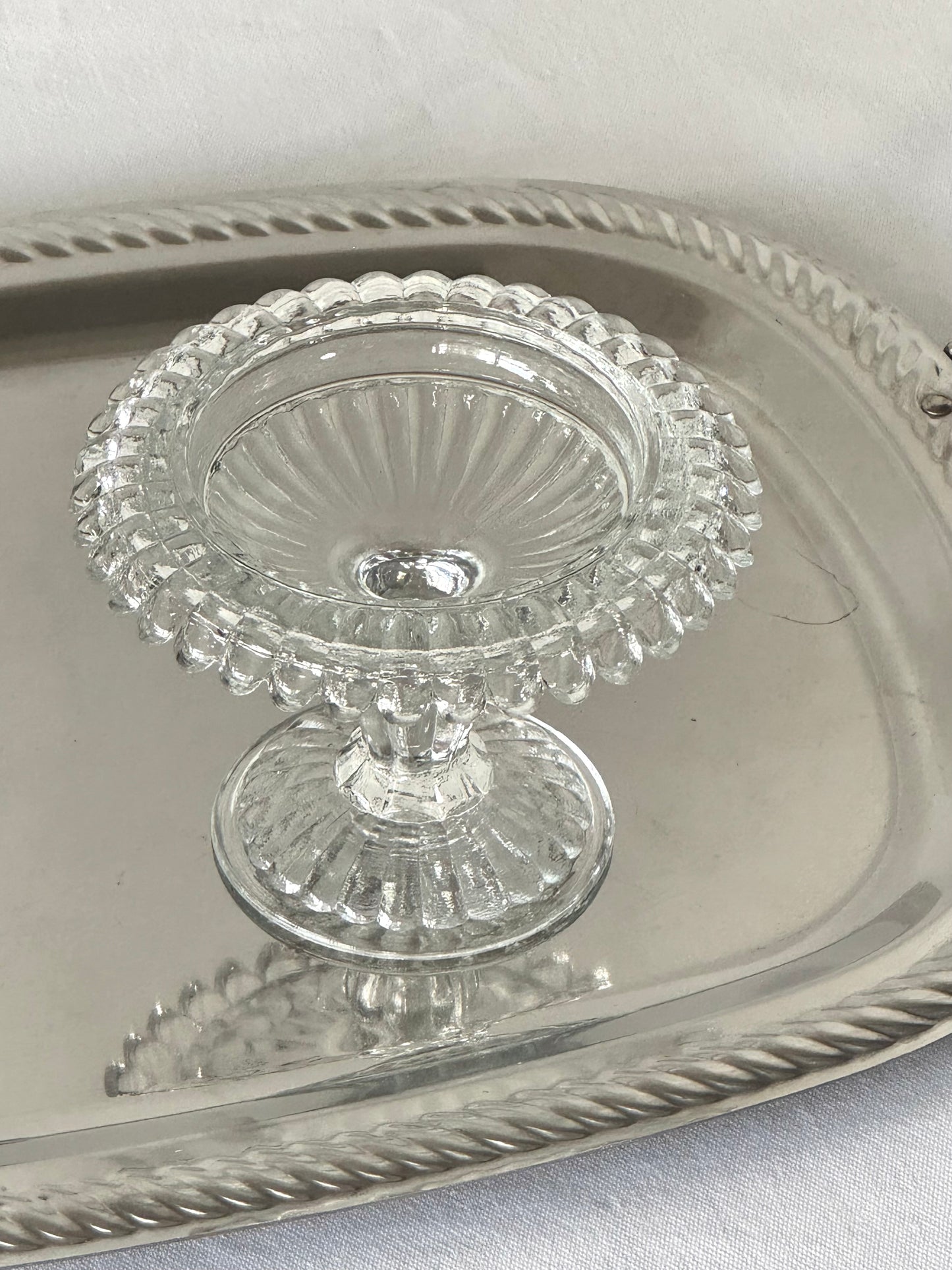 Small glass stand